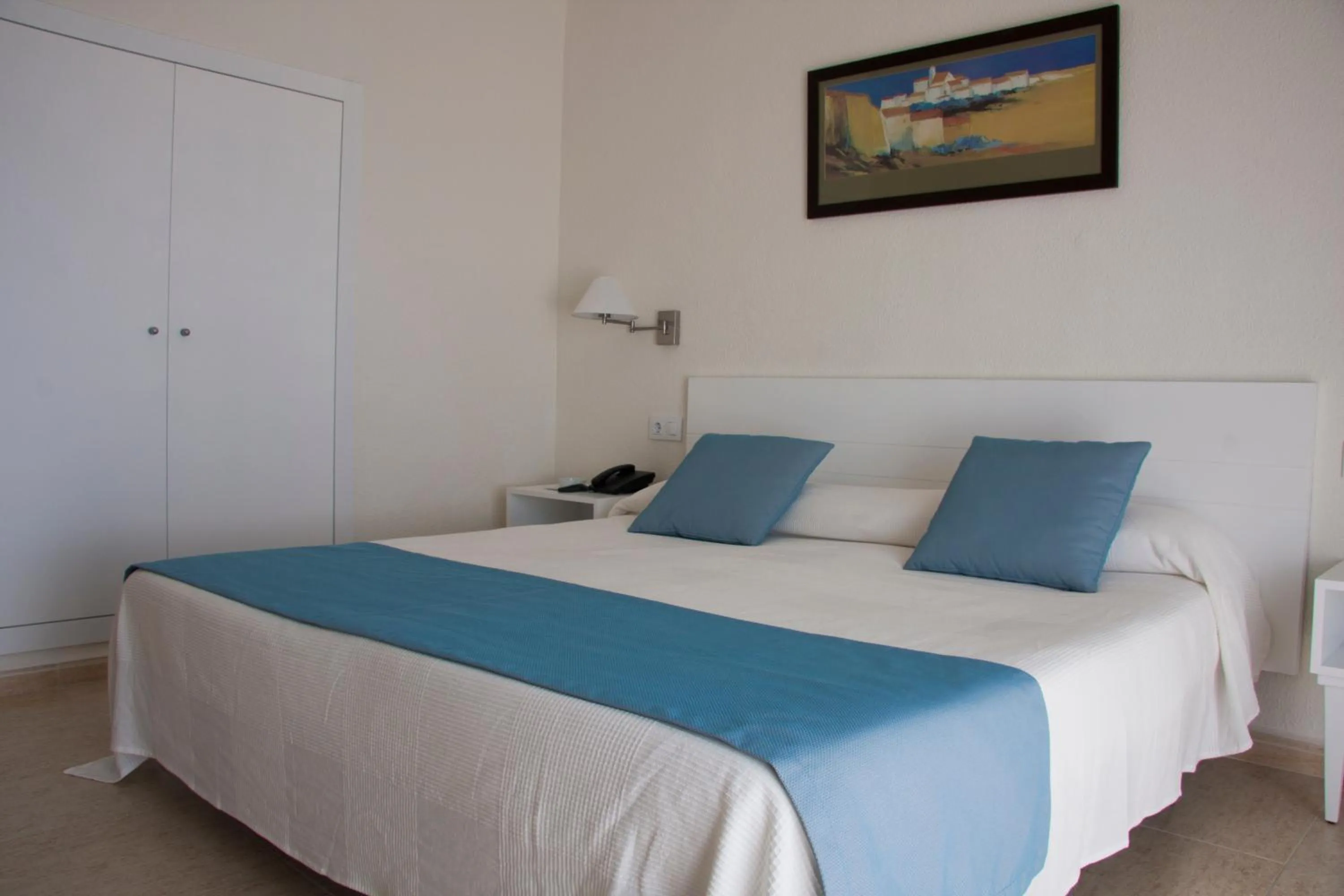 Decorative detail, Bed in Hotel Sicania