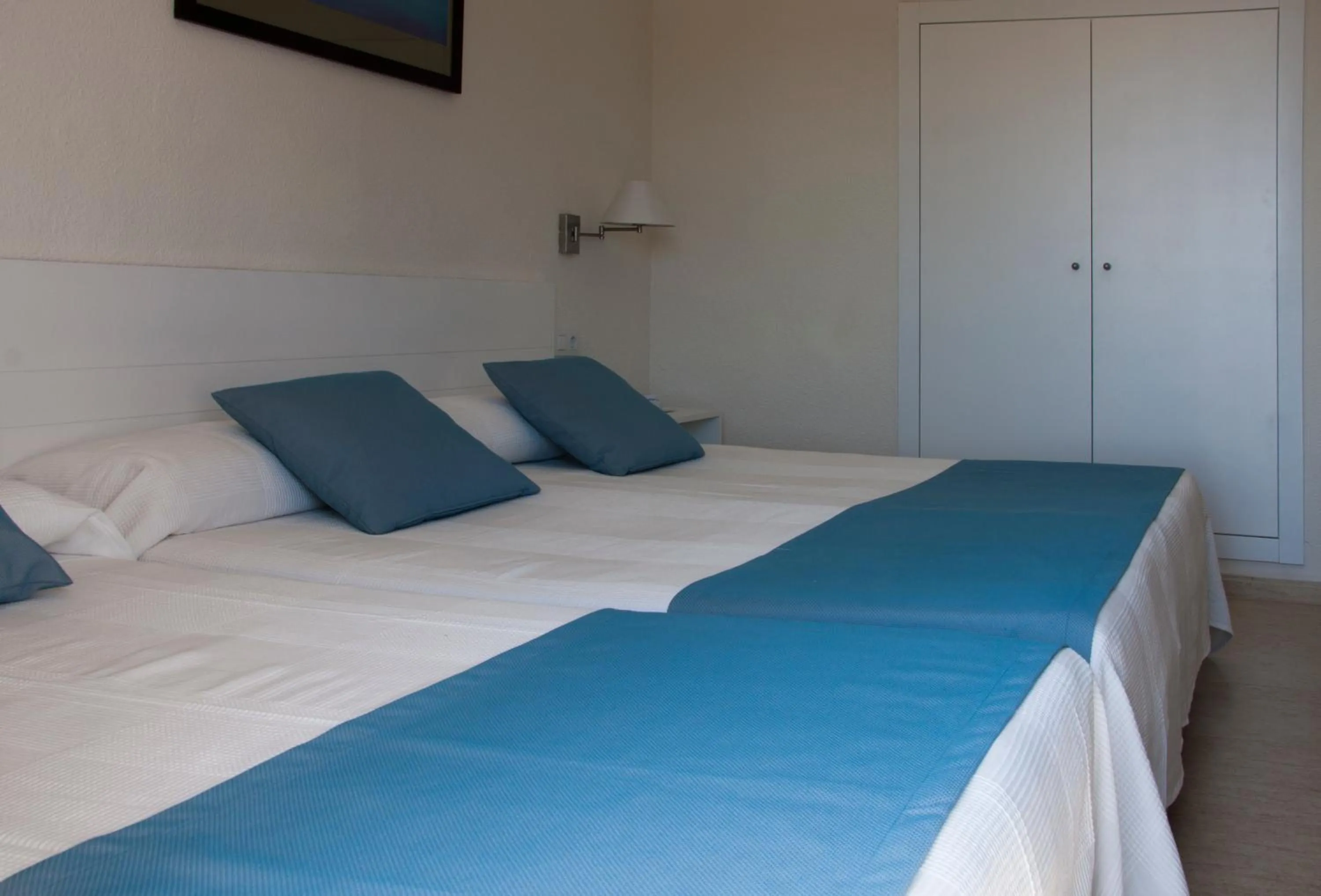 Decorative detail, Bed in Hotel Sicania