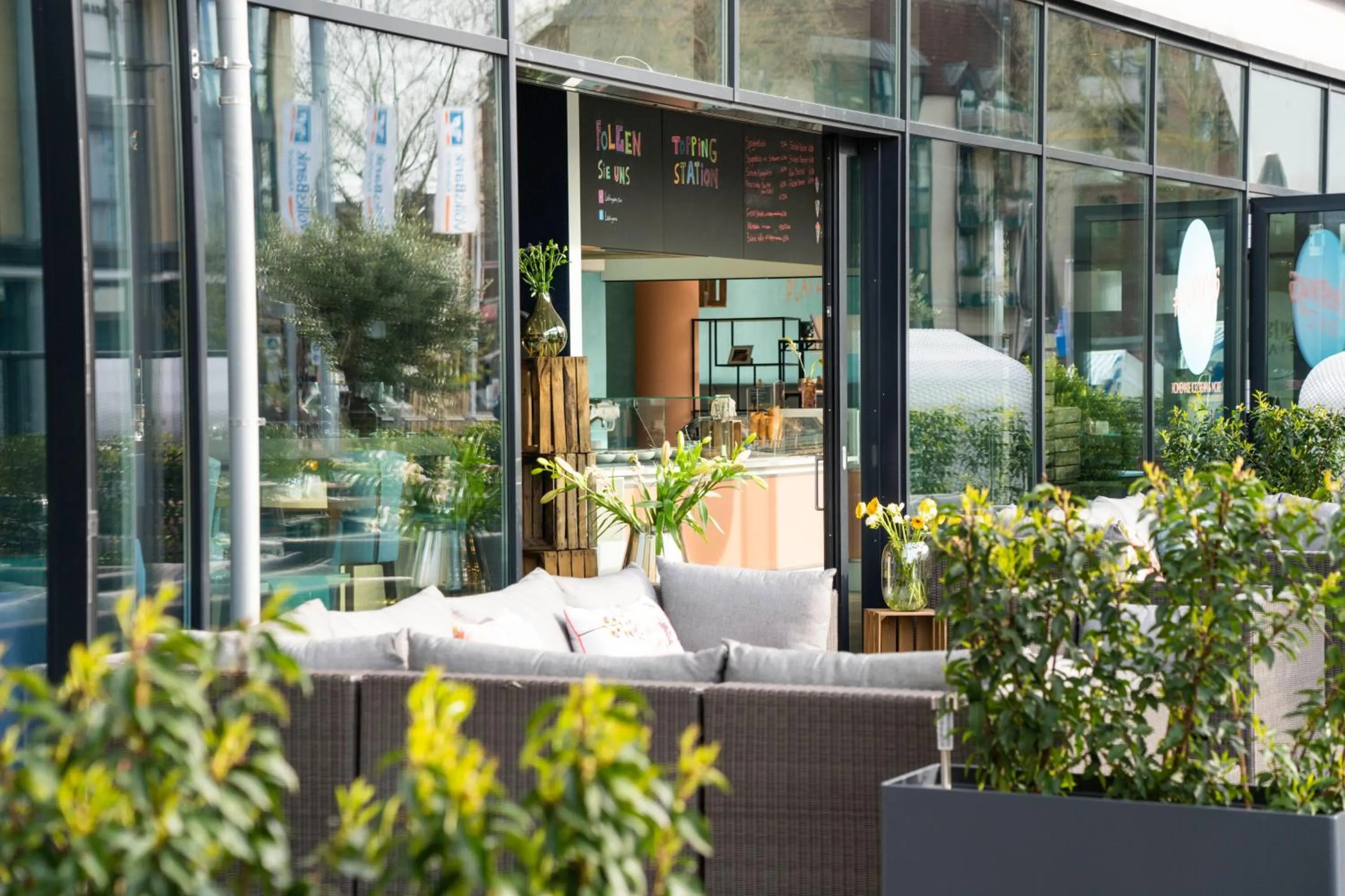 Inner courtyard view in elaya hotel kleve, Trademark Collection by Wyndham
