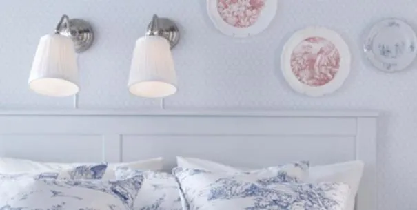 Decorative detail, Bed in Hotel Admiral Scheer