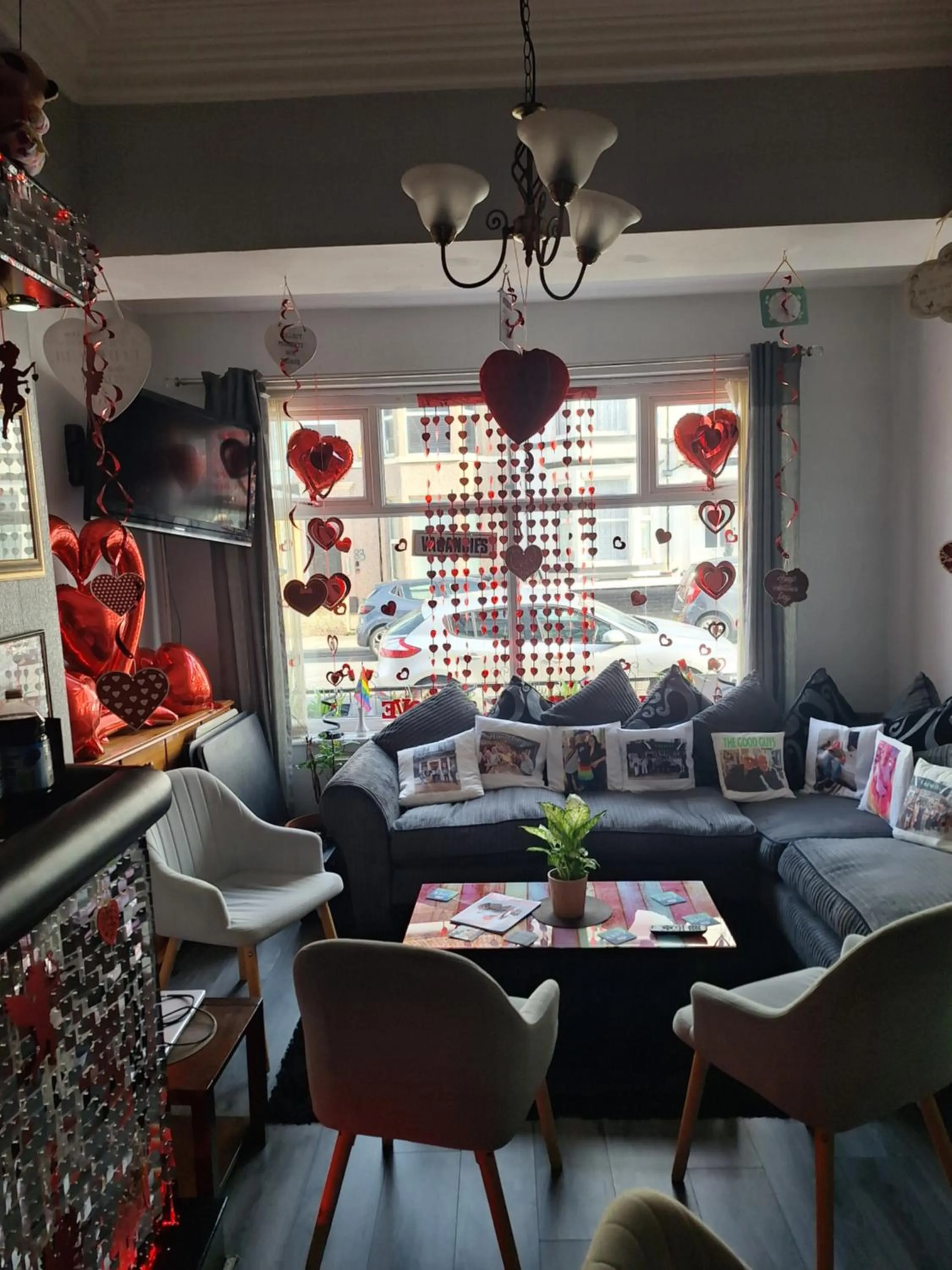 Dining area in The Garnett