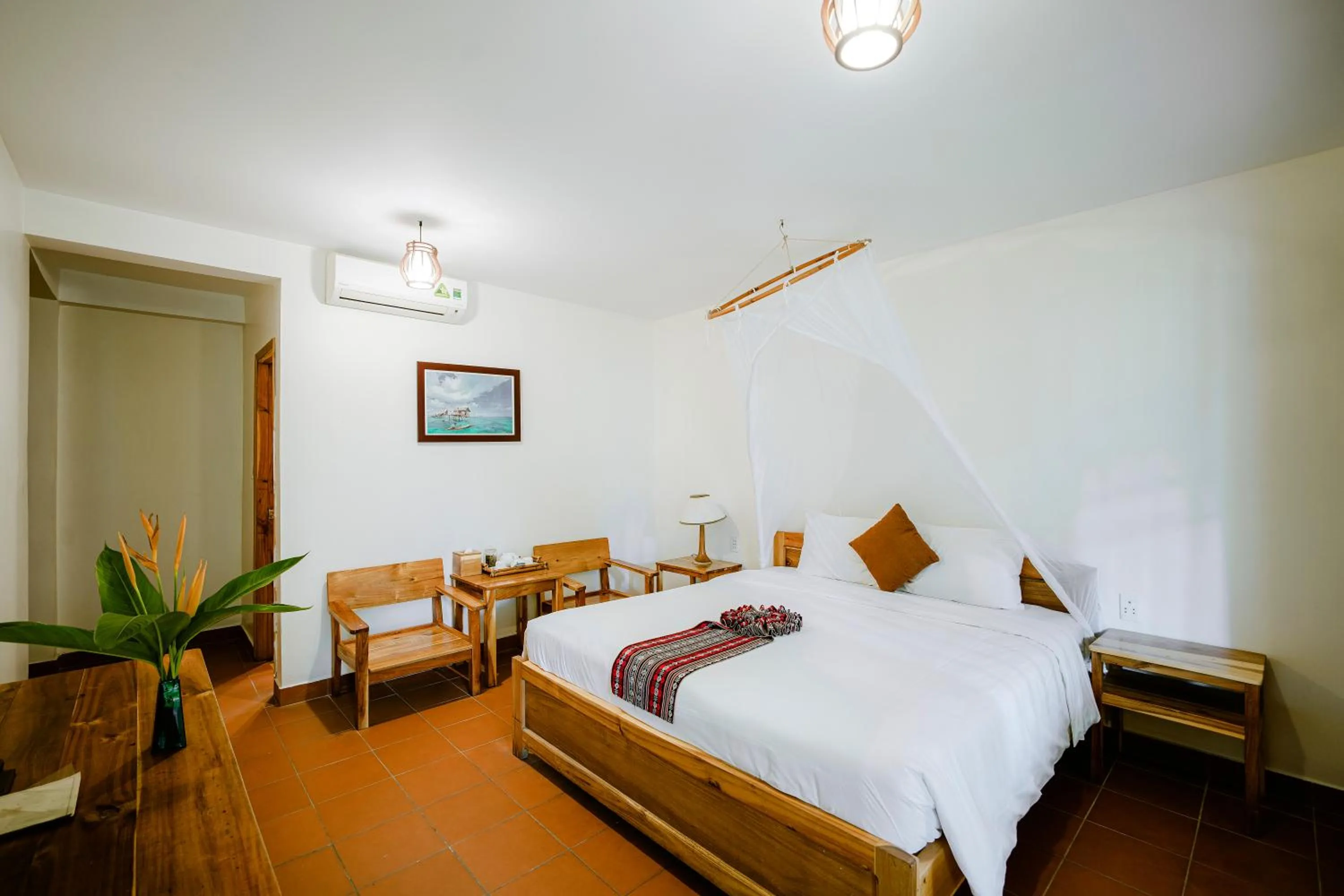 Bedroom, Bed in La Mer Resort, Phú Quốc