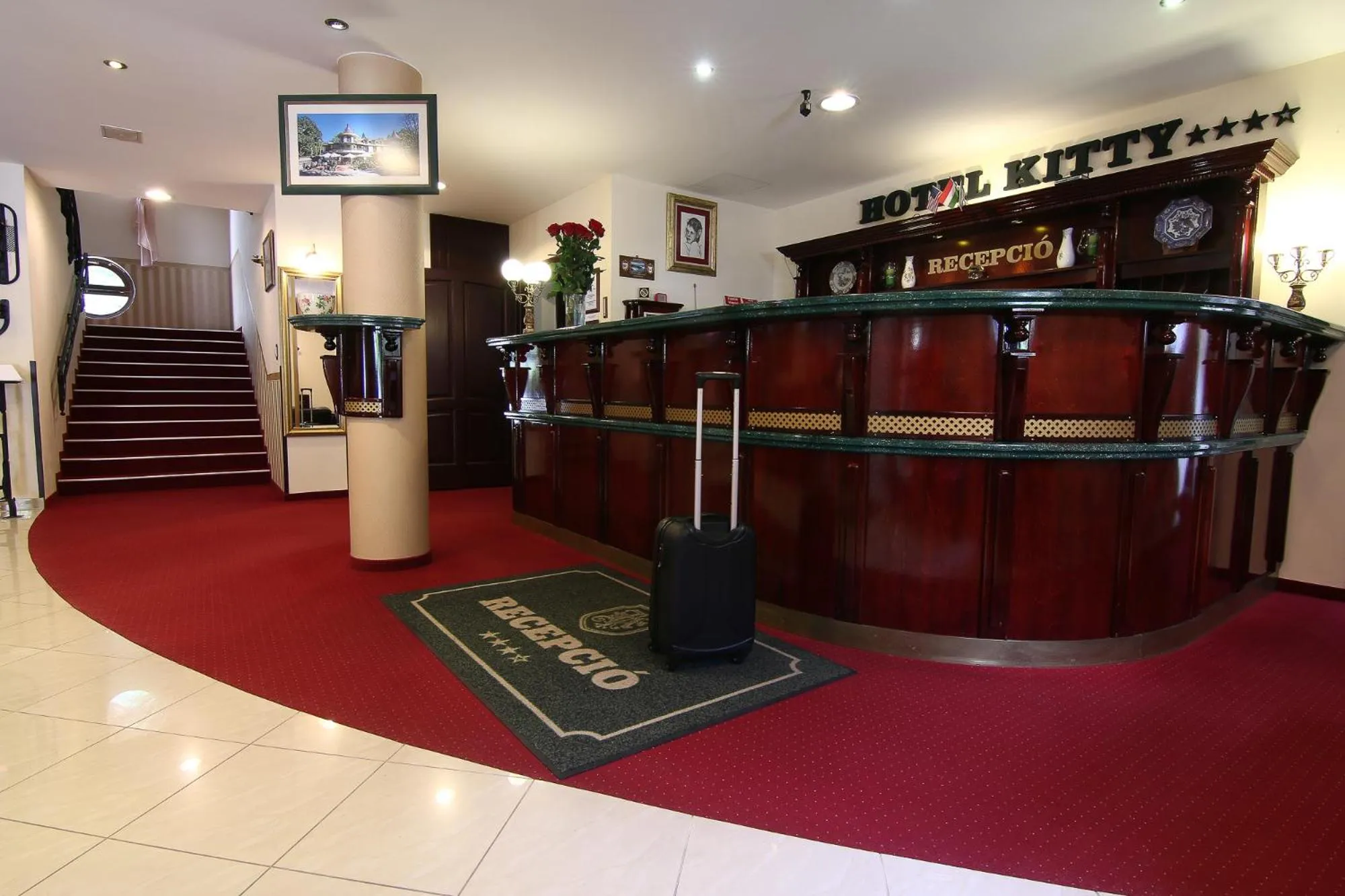 Lobby or reception in Hotel Kitty