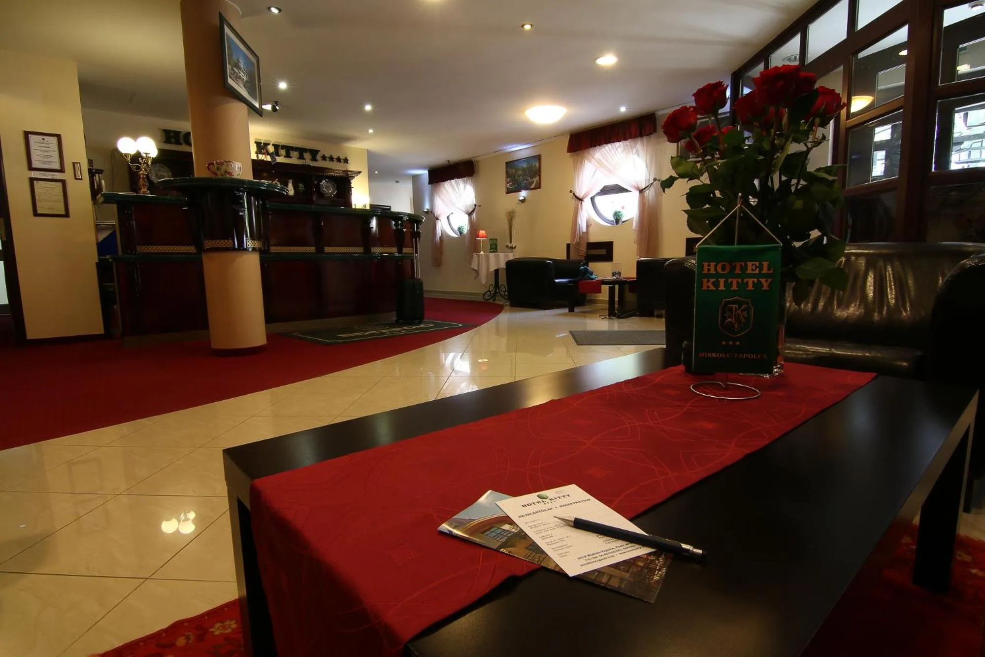 Lobby or reception in Hotel Kitty