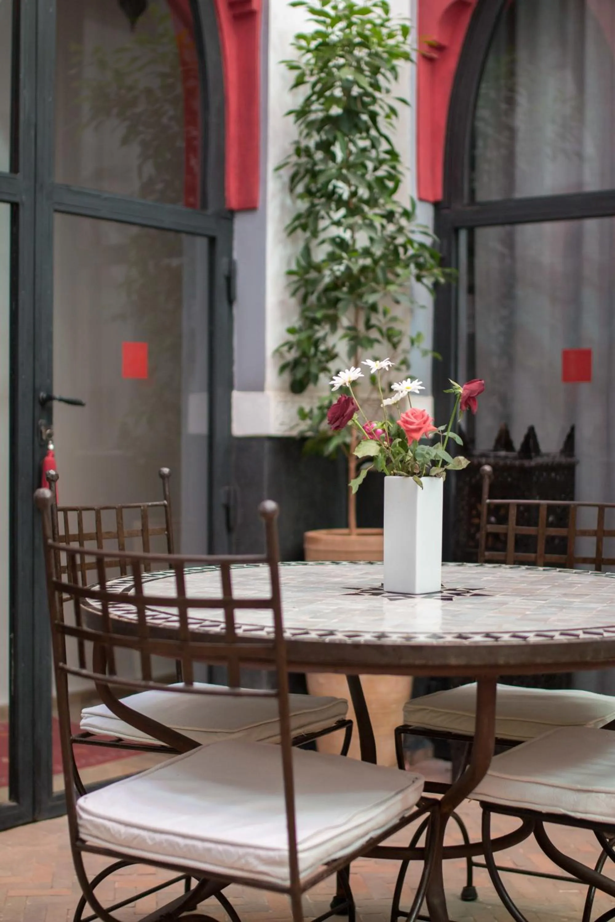Patio in Riad Alegria