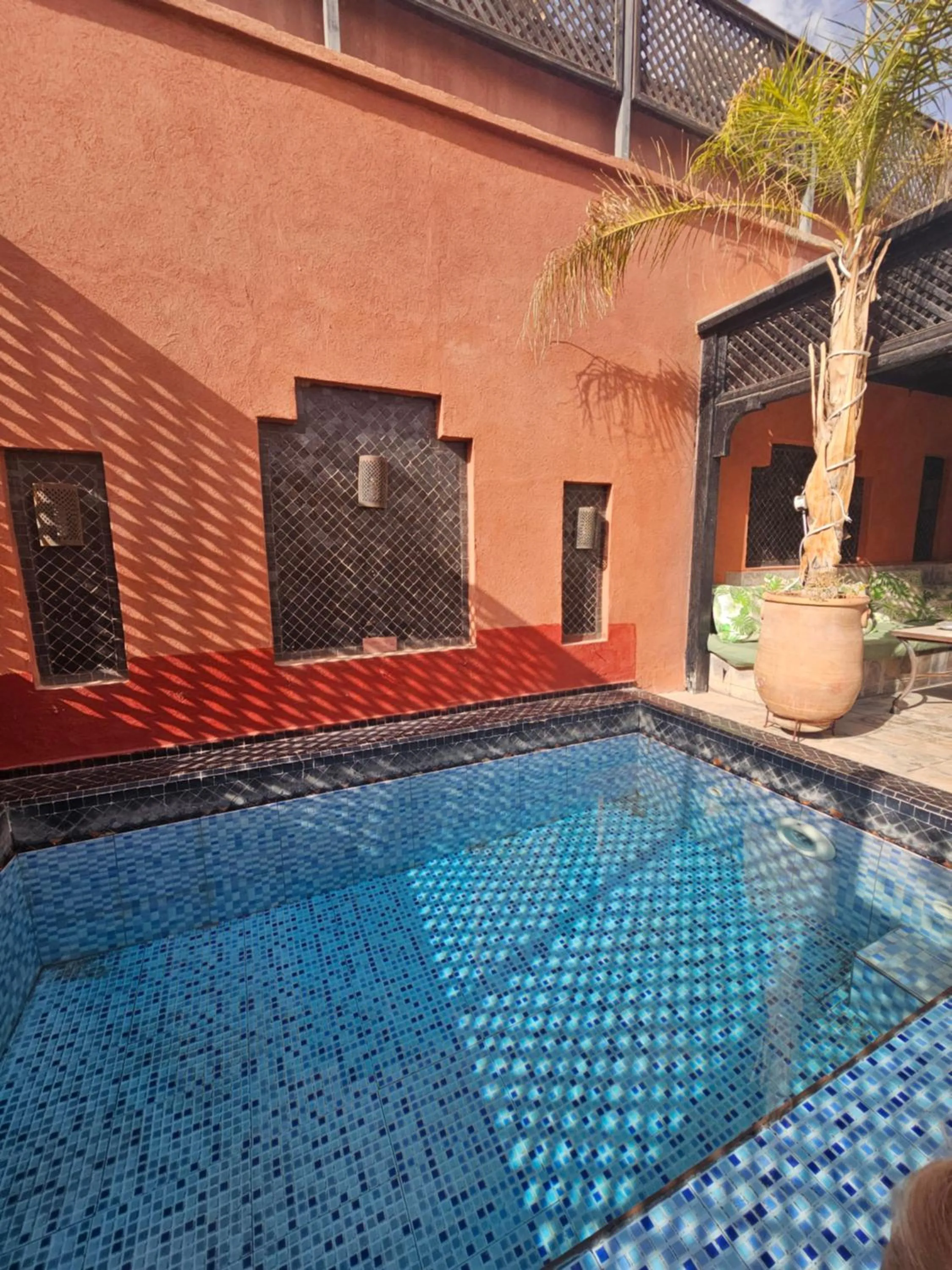 Swimming pool in Riad Alegria