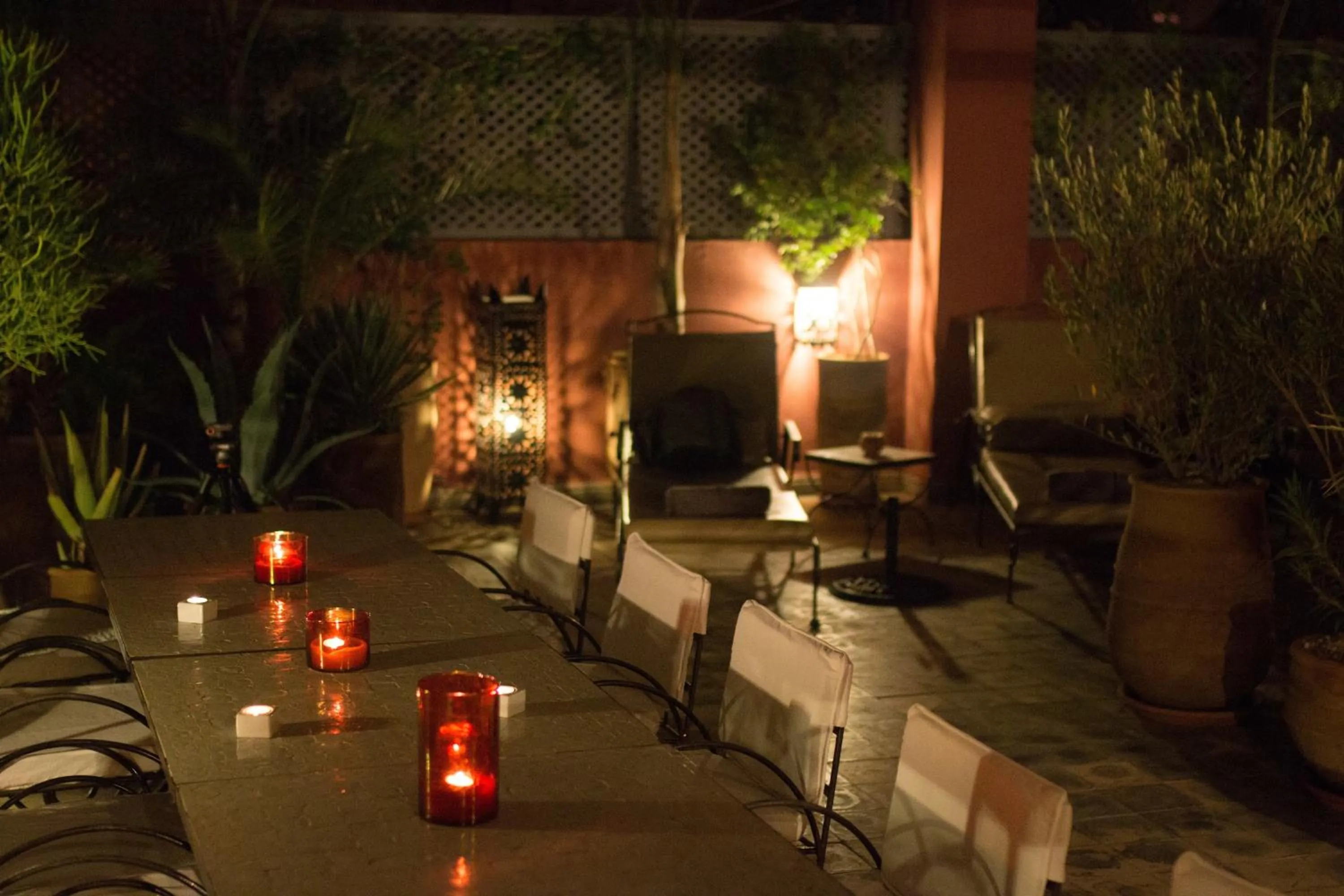 Patio in Riad Alegria