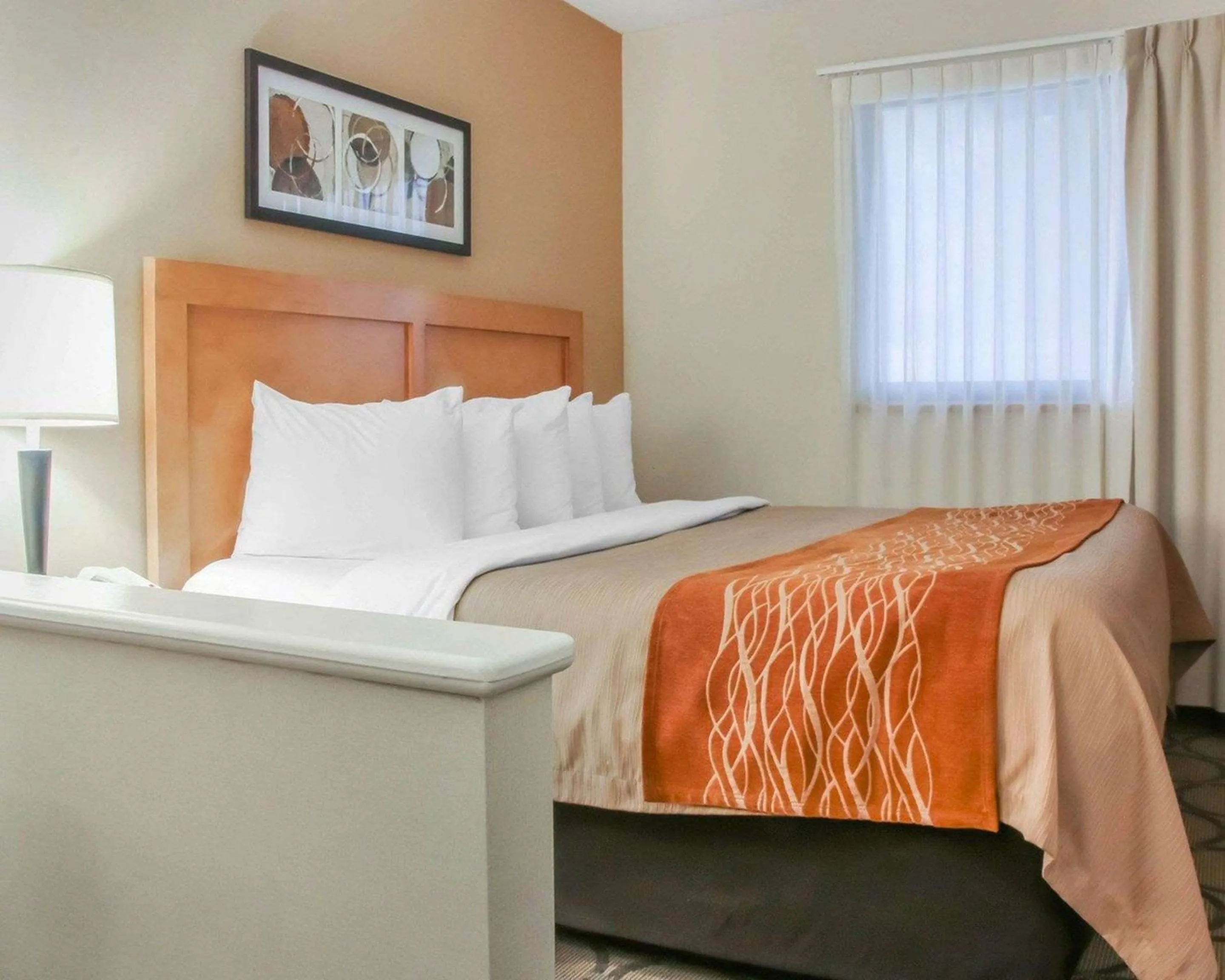 Bedroom, Bed in Comfort Inn South