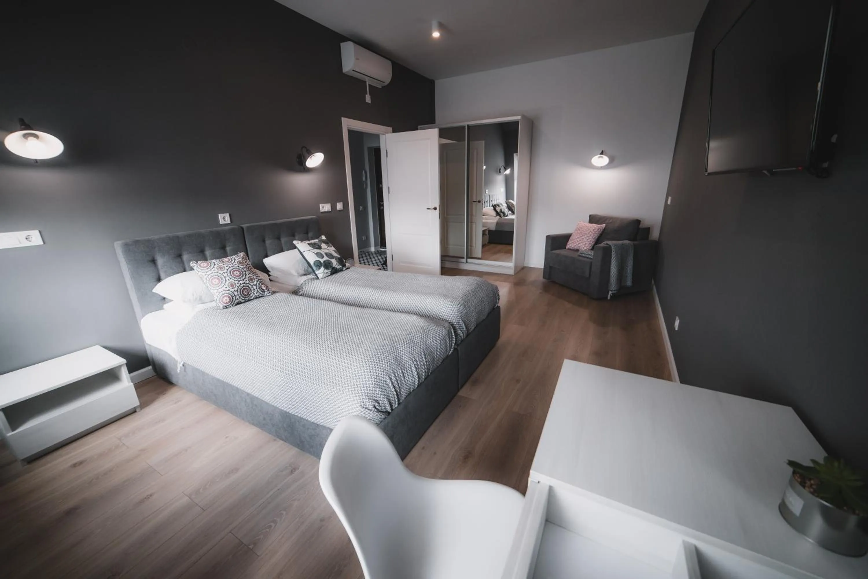 Photo of the whole room, Bed in Kostjukowski Apartments Lychakivska 70a