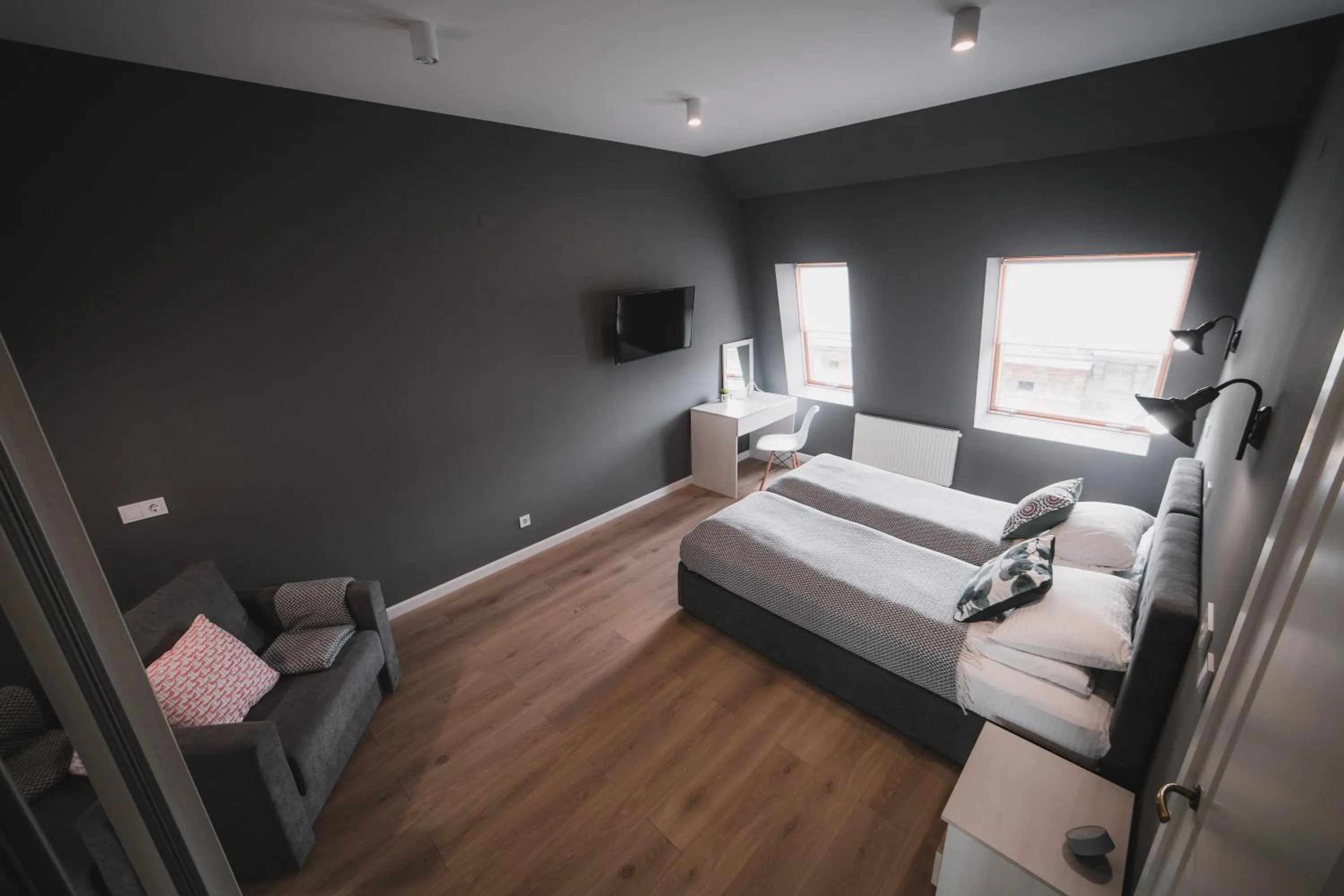 Photo of the whole room, Bed in Kostjukowski Apartments Lychakivska 70a