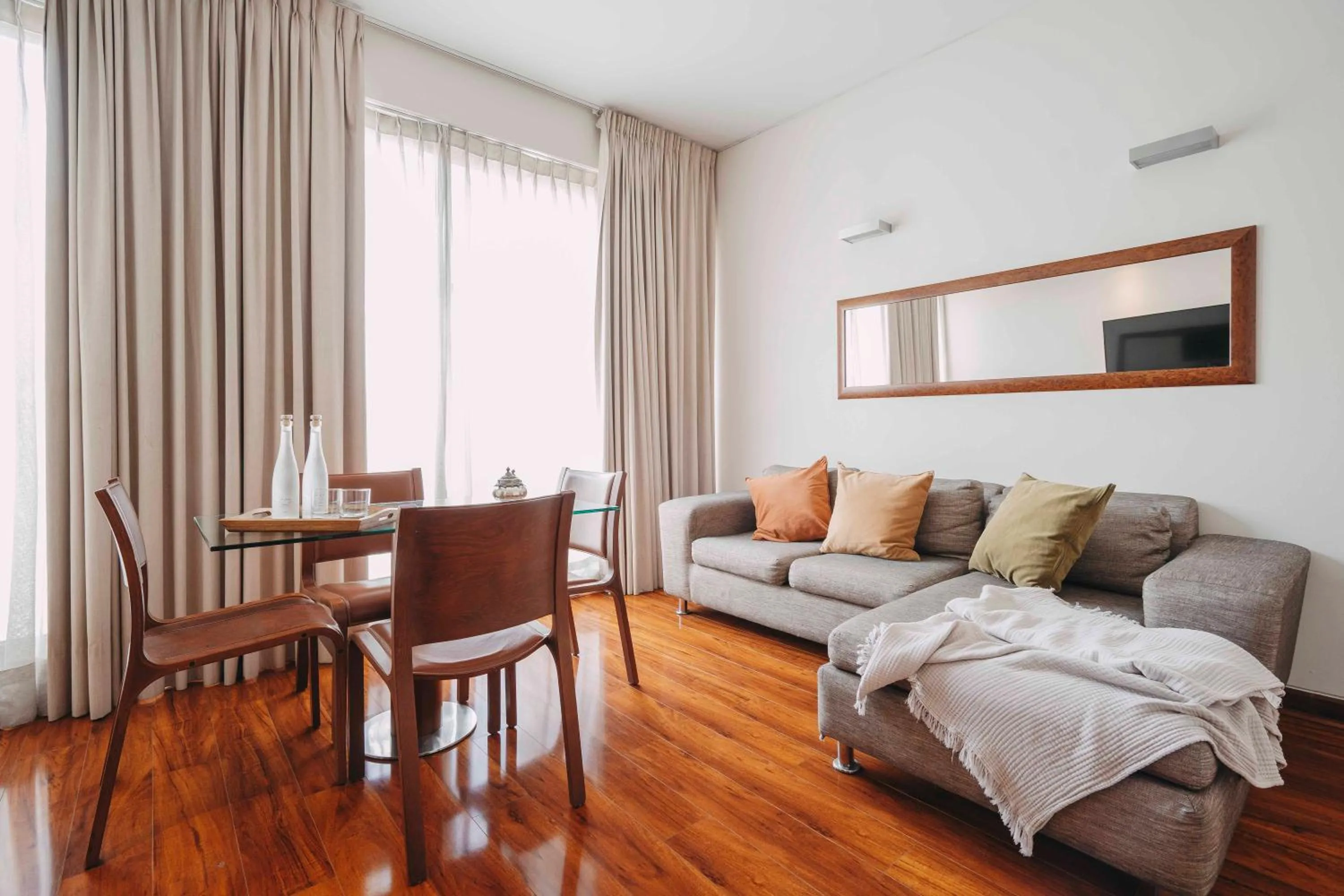 Living room in Time Select - Elegant Apartments