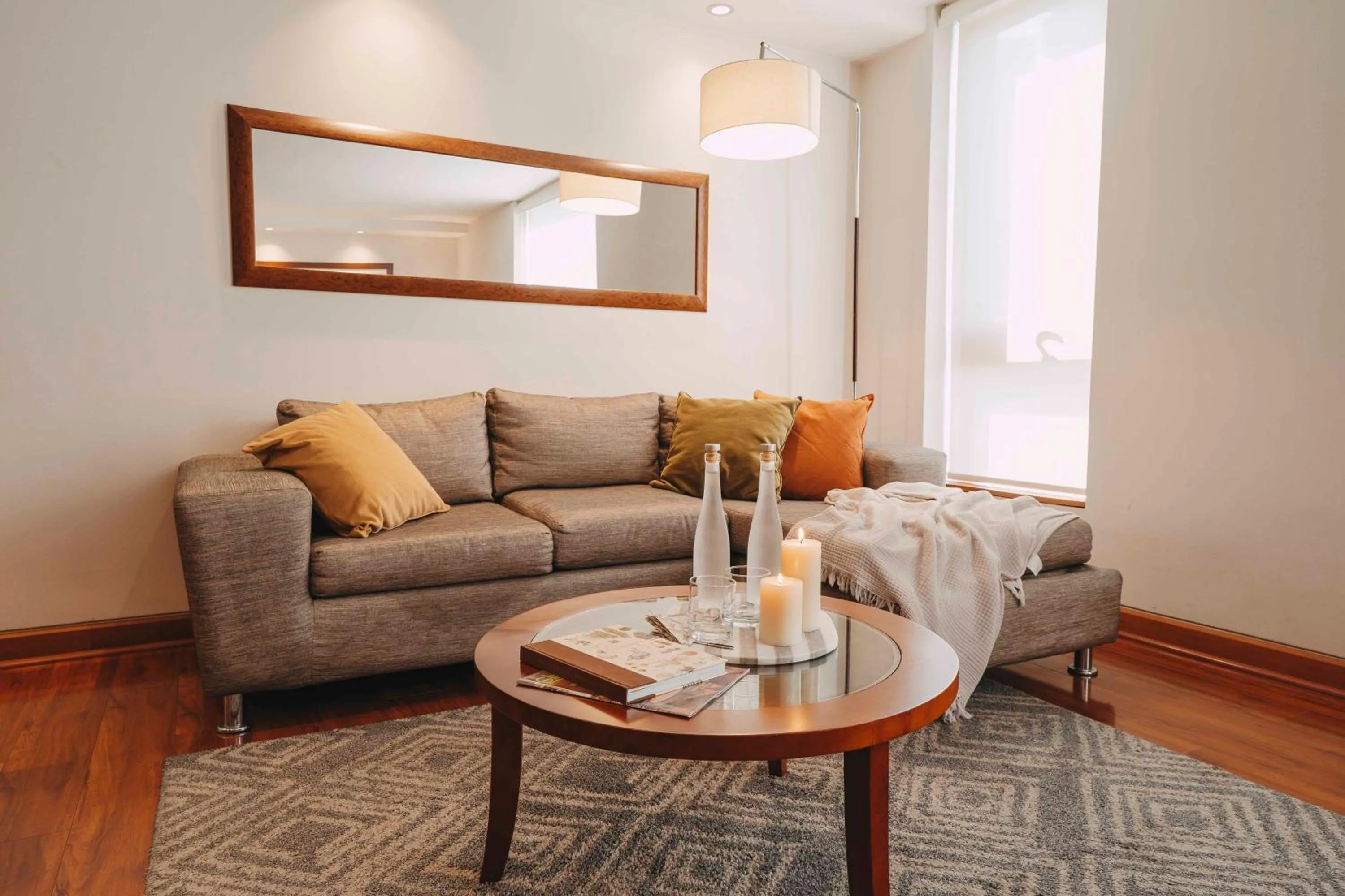 Living room in Time Select - Elegant Apartments