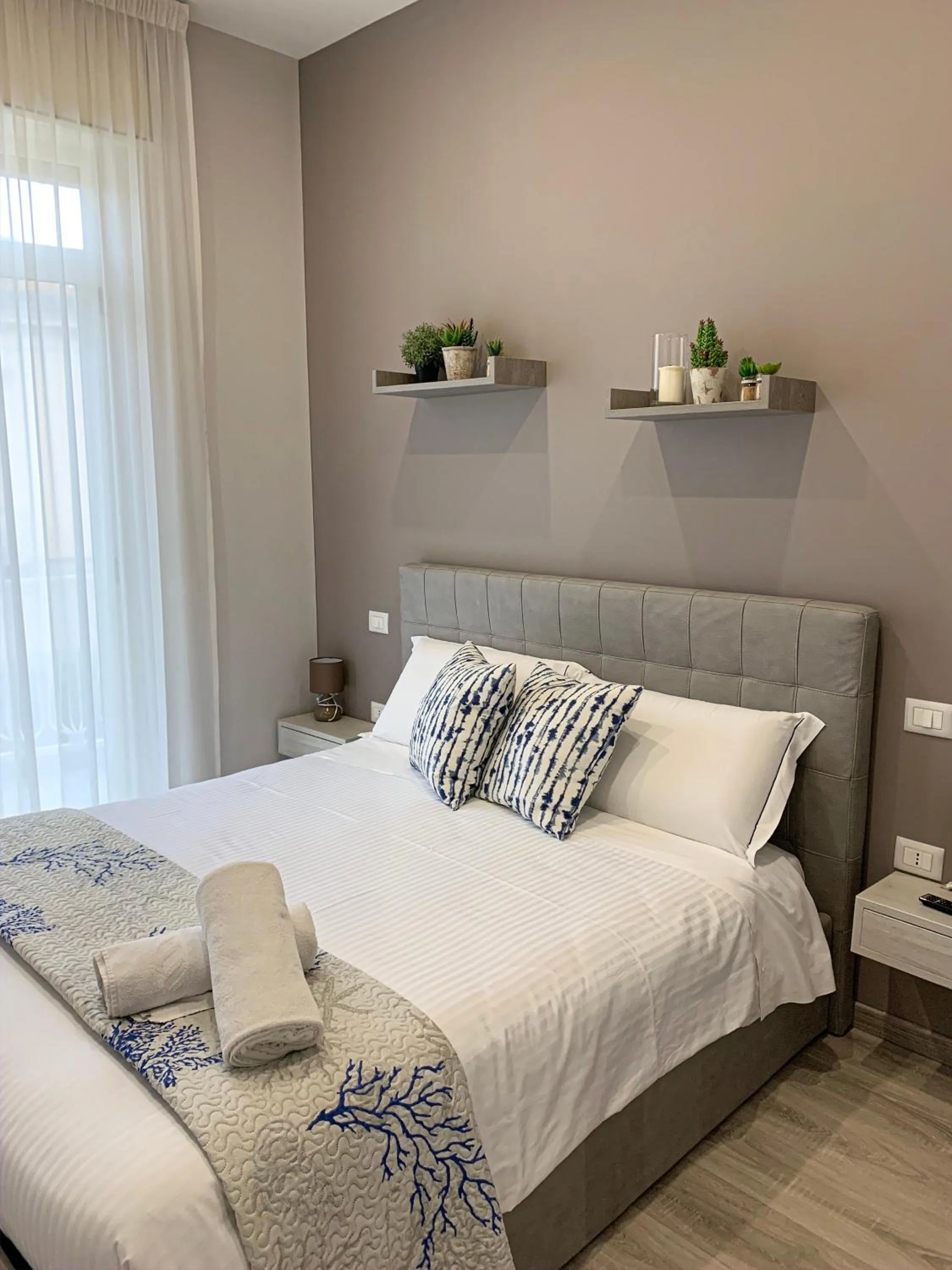 Bed in B&B Il Crepuscolo - Pompei