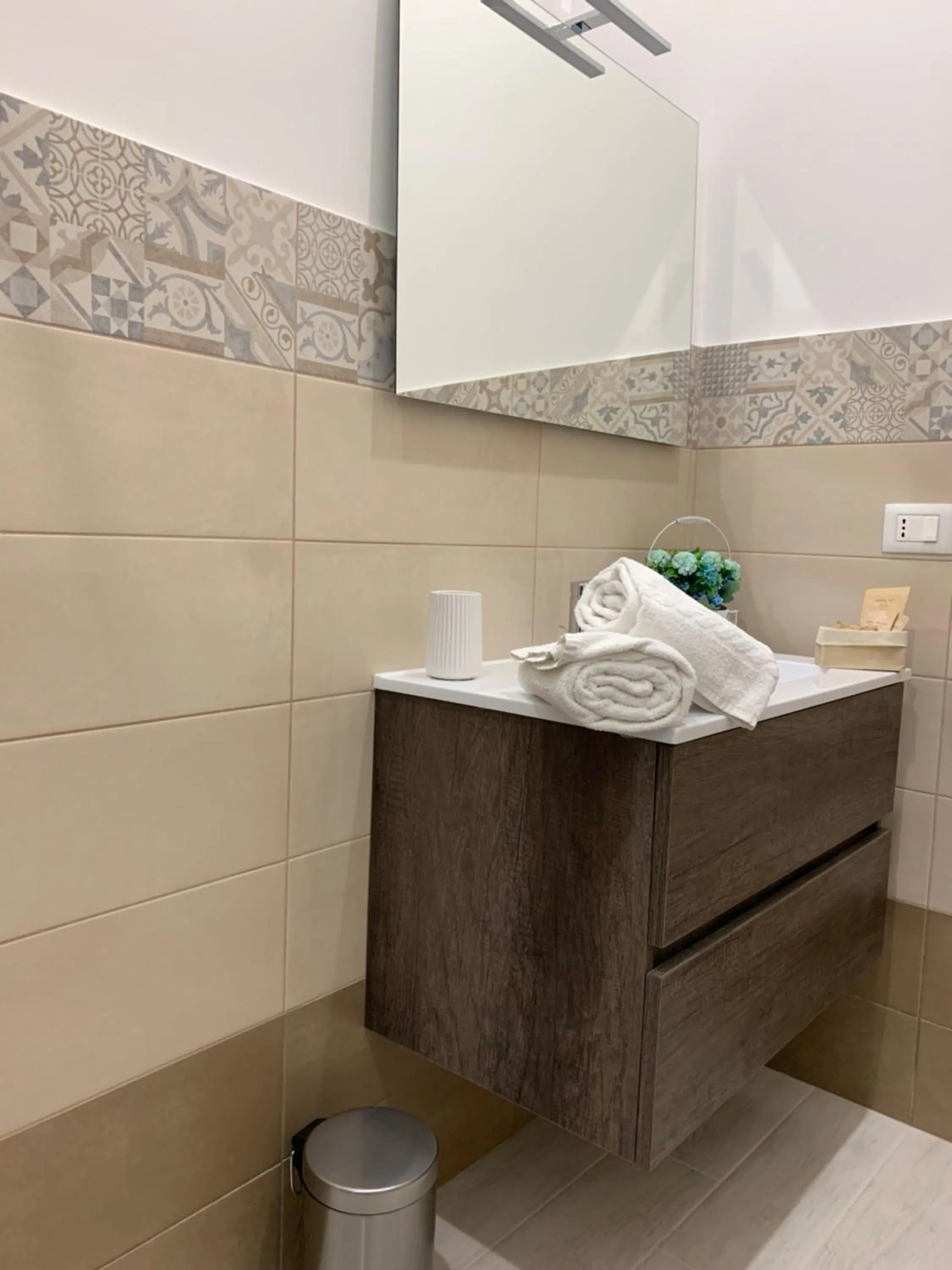 Shower in B&B Il Crepuscolo - Pompei