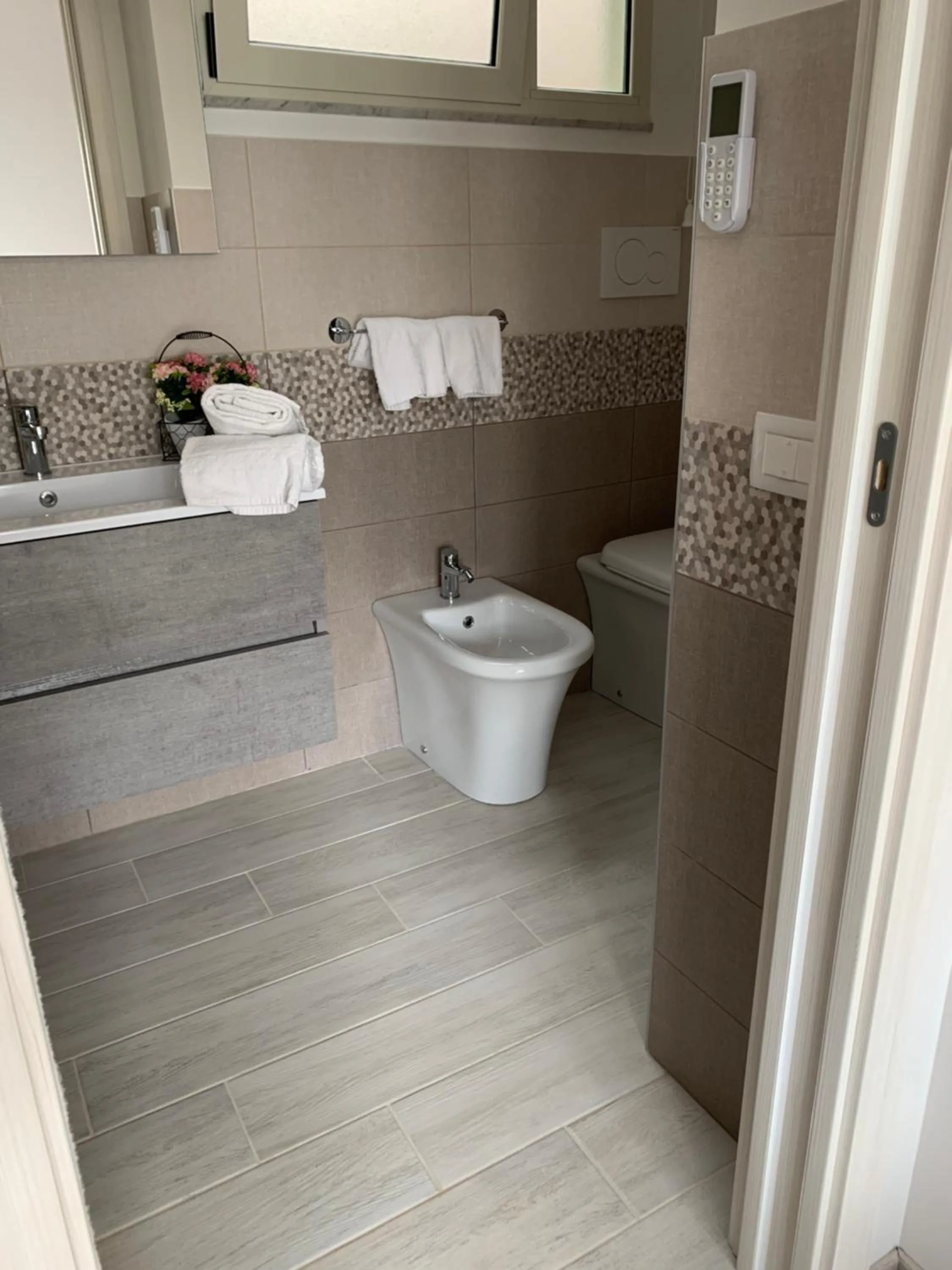 Shower in B&B Il Crepuscolo - Pompei