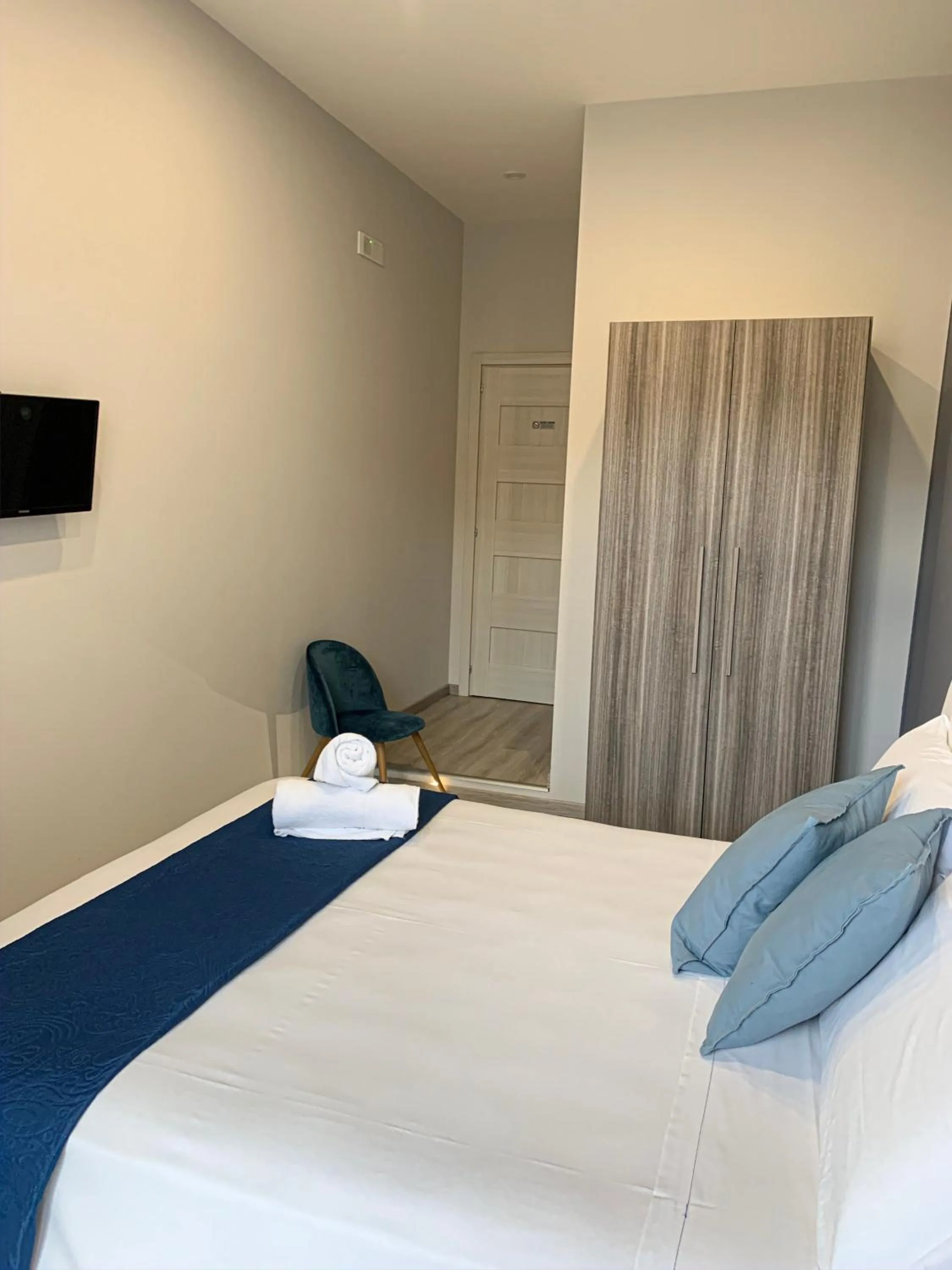 Bed in B&B Il Crepuscolo - Pompei