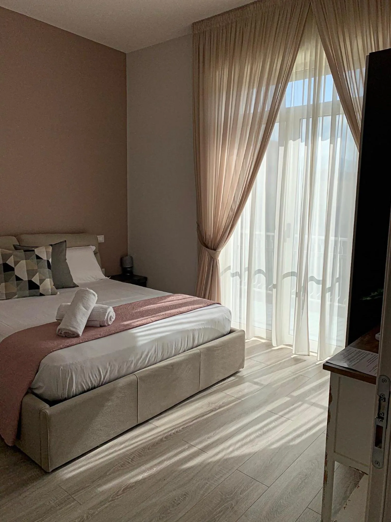 Bed in B&B Il Crepuscolo - Pompei