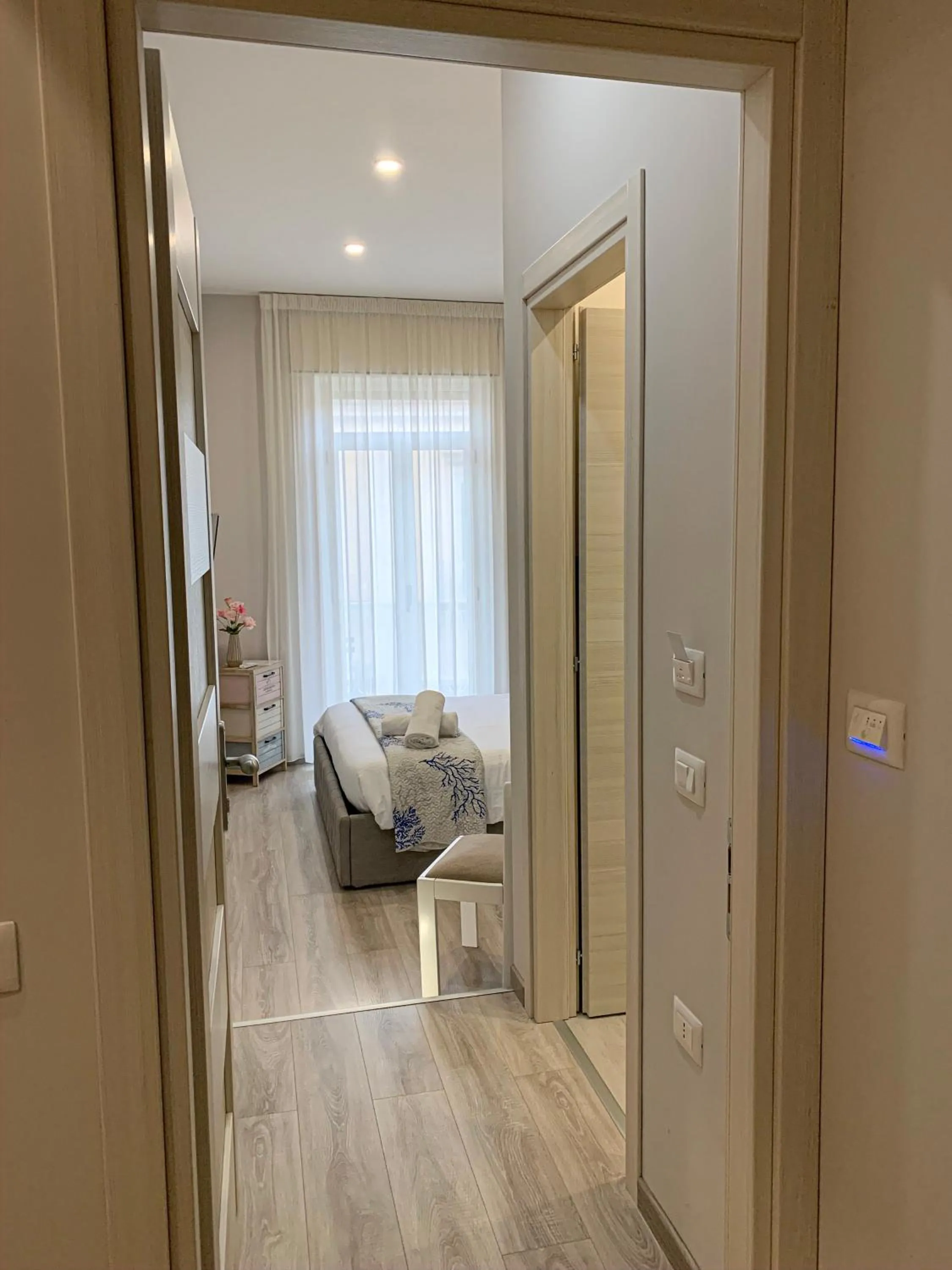 Bed in B&B Il Crepuscolo - Pompei