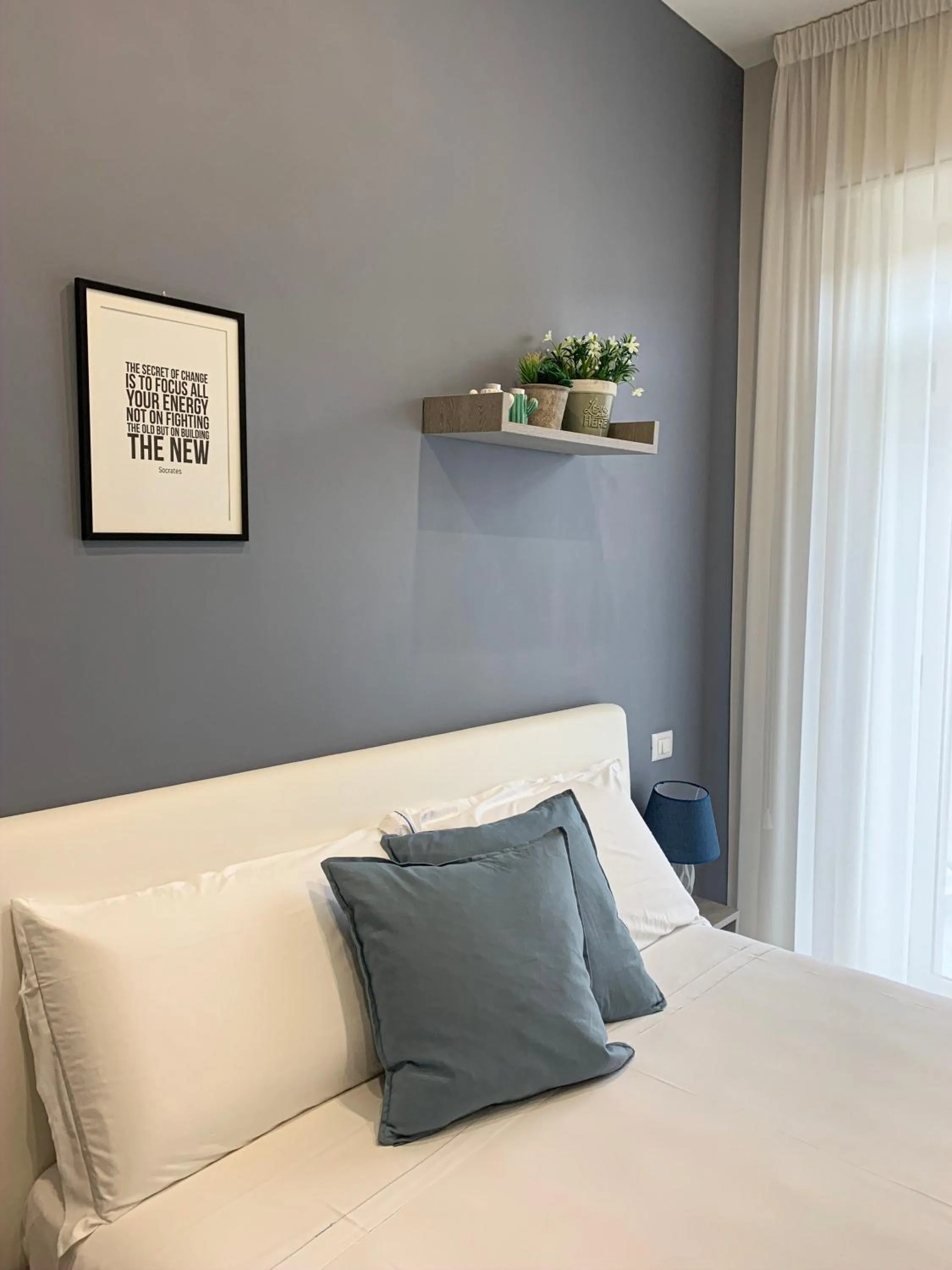 Bed in B&B Il Crepuscolo - Pompei