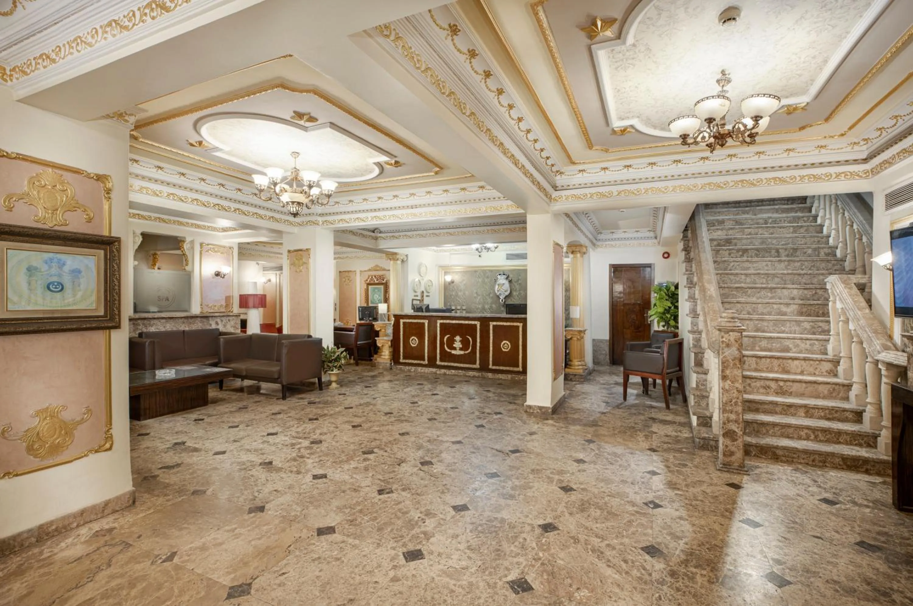 Lobby or reception in Kanzy Hotel Cairo