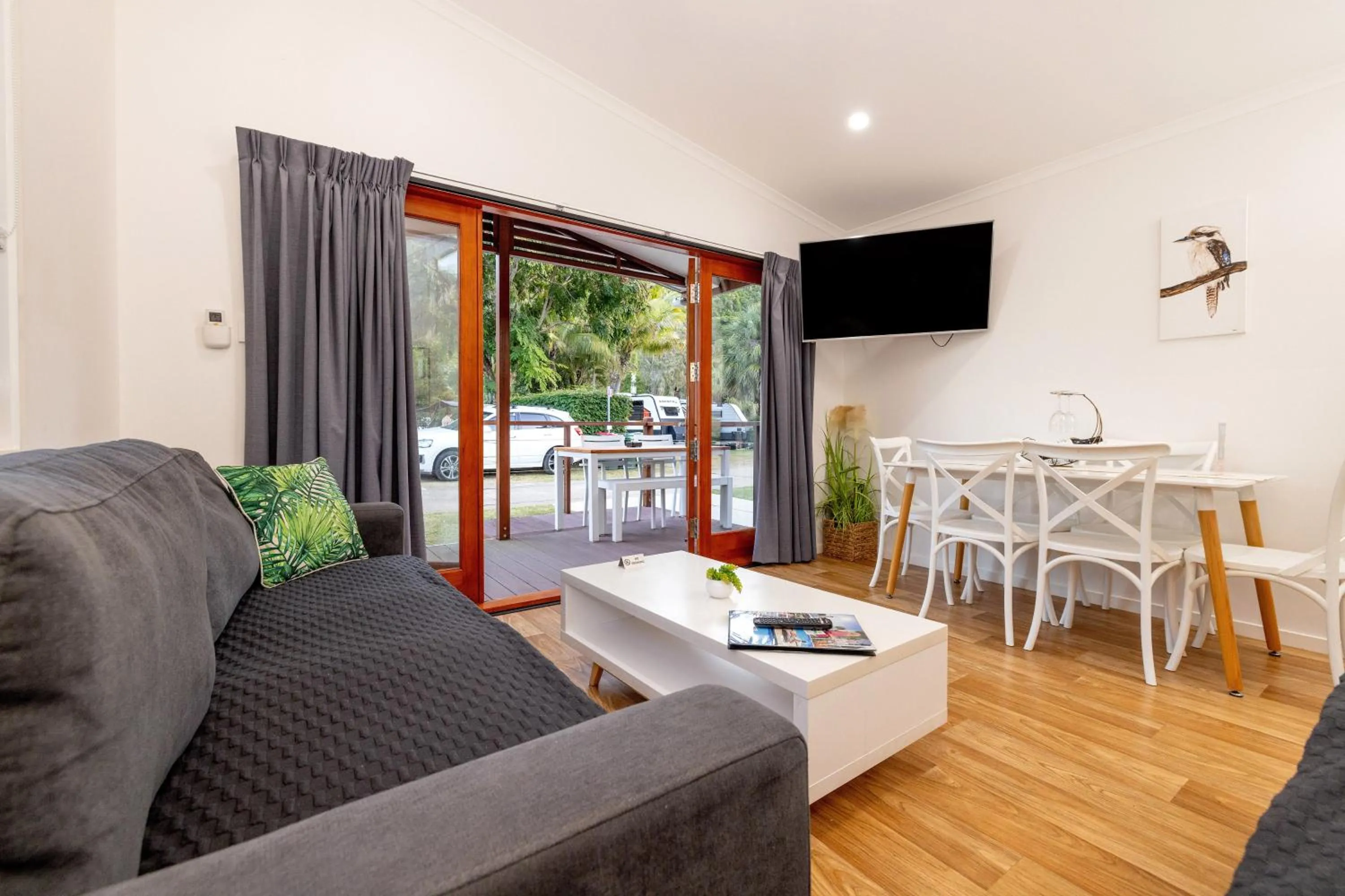Living room in BIG4 Whitsunday Islands Holiday Park