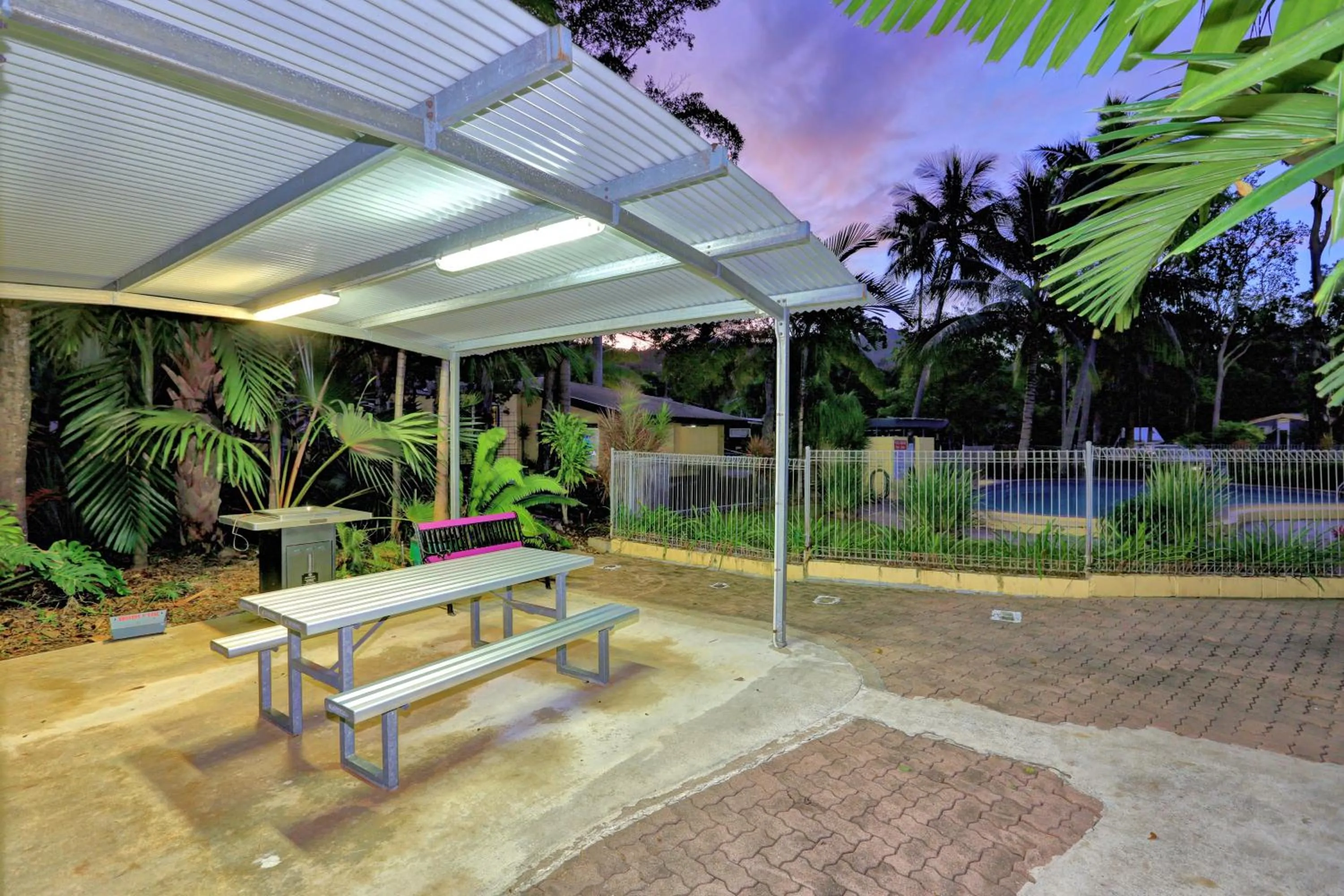 BBQ facilities in BIG4 Whitsunday Islands Holiday Park