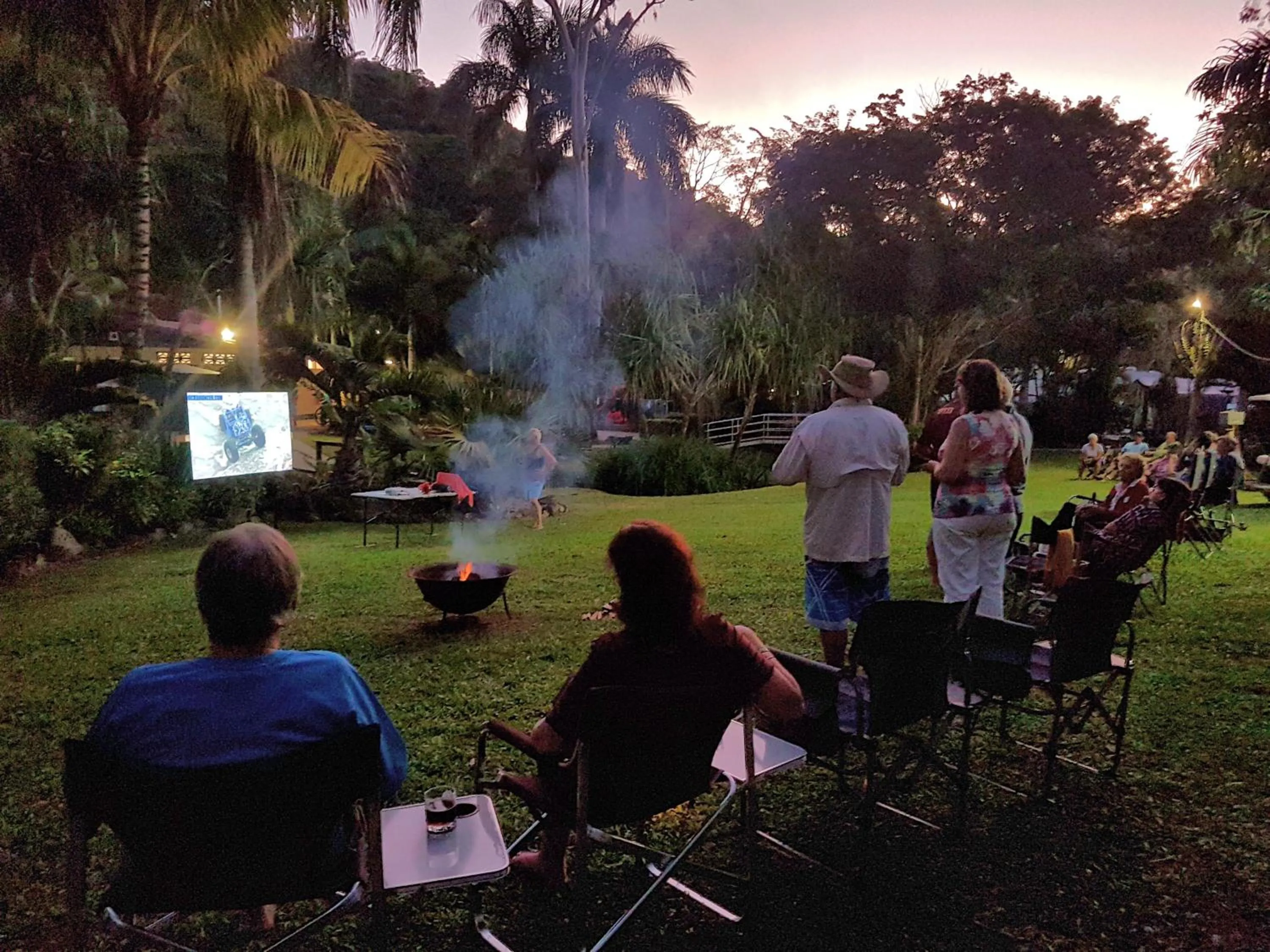 Evening entertainment in BIG4 Whitsunday Islands Holiday Park
