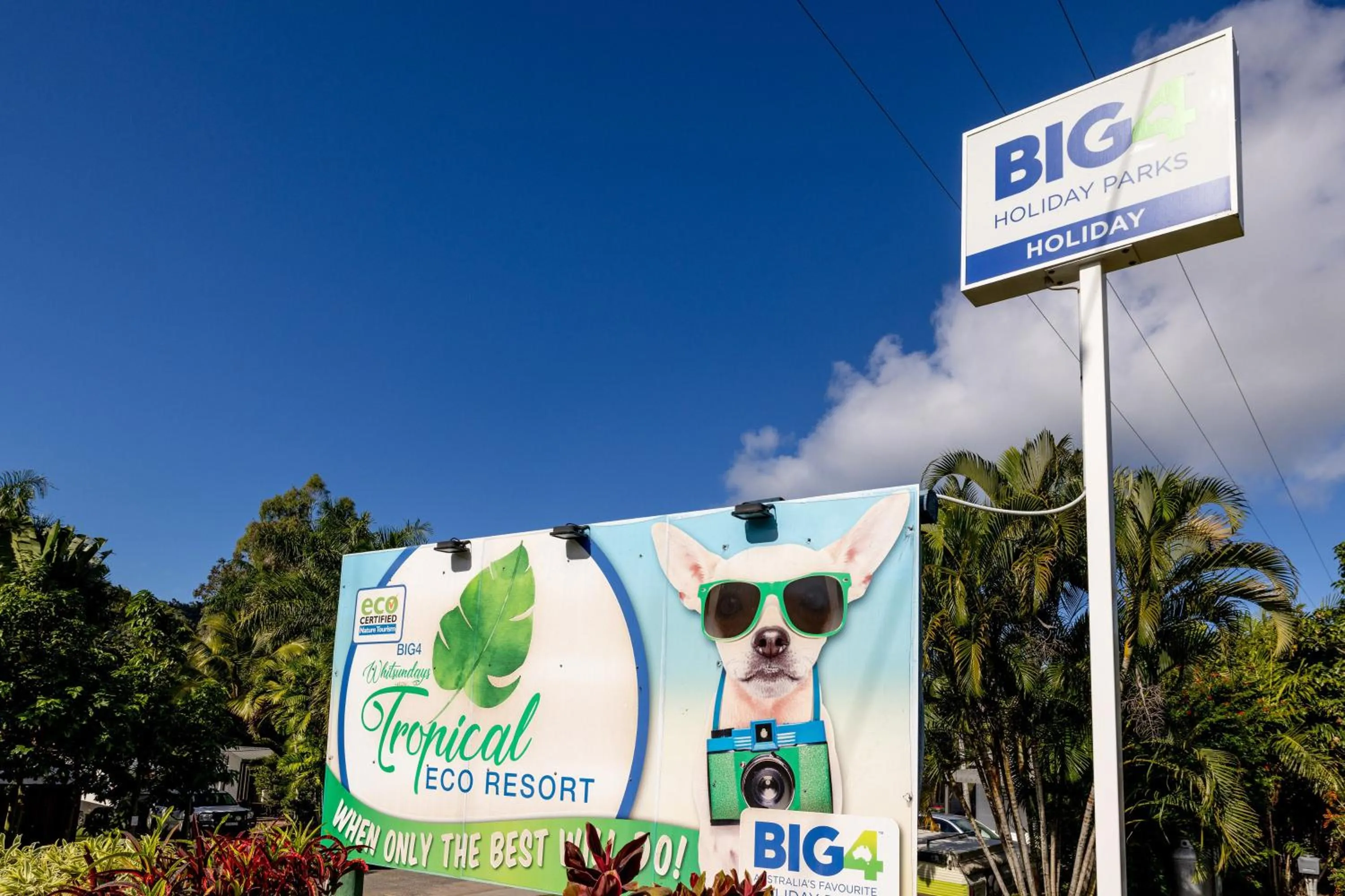 Facade/entrance in BIG4 Whitsunday Islands Holiday Park