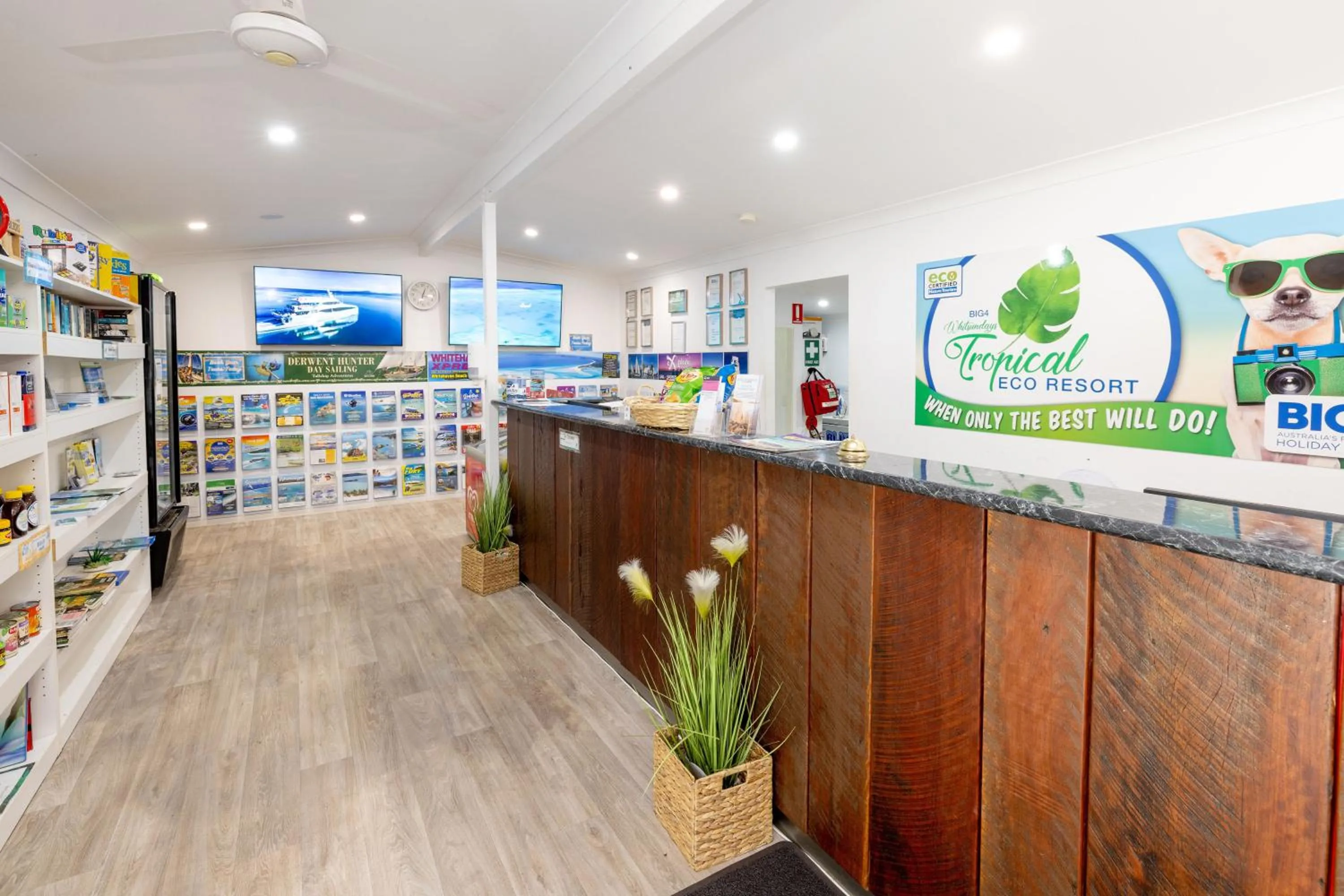 Lobby or reception in BIG4 Whitsunday Islands Holiday Park