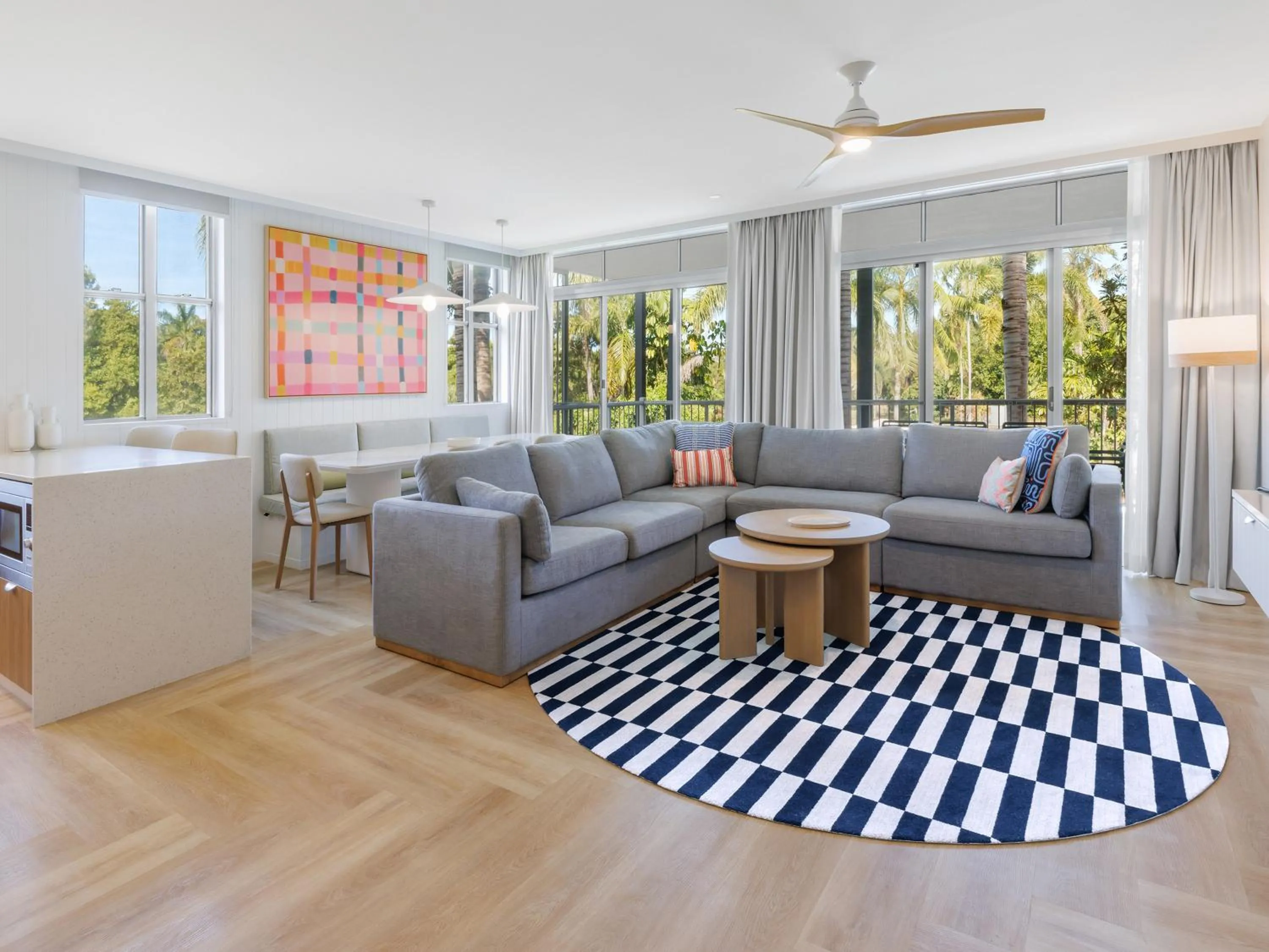 Living room in The Sebel Palm Cove
