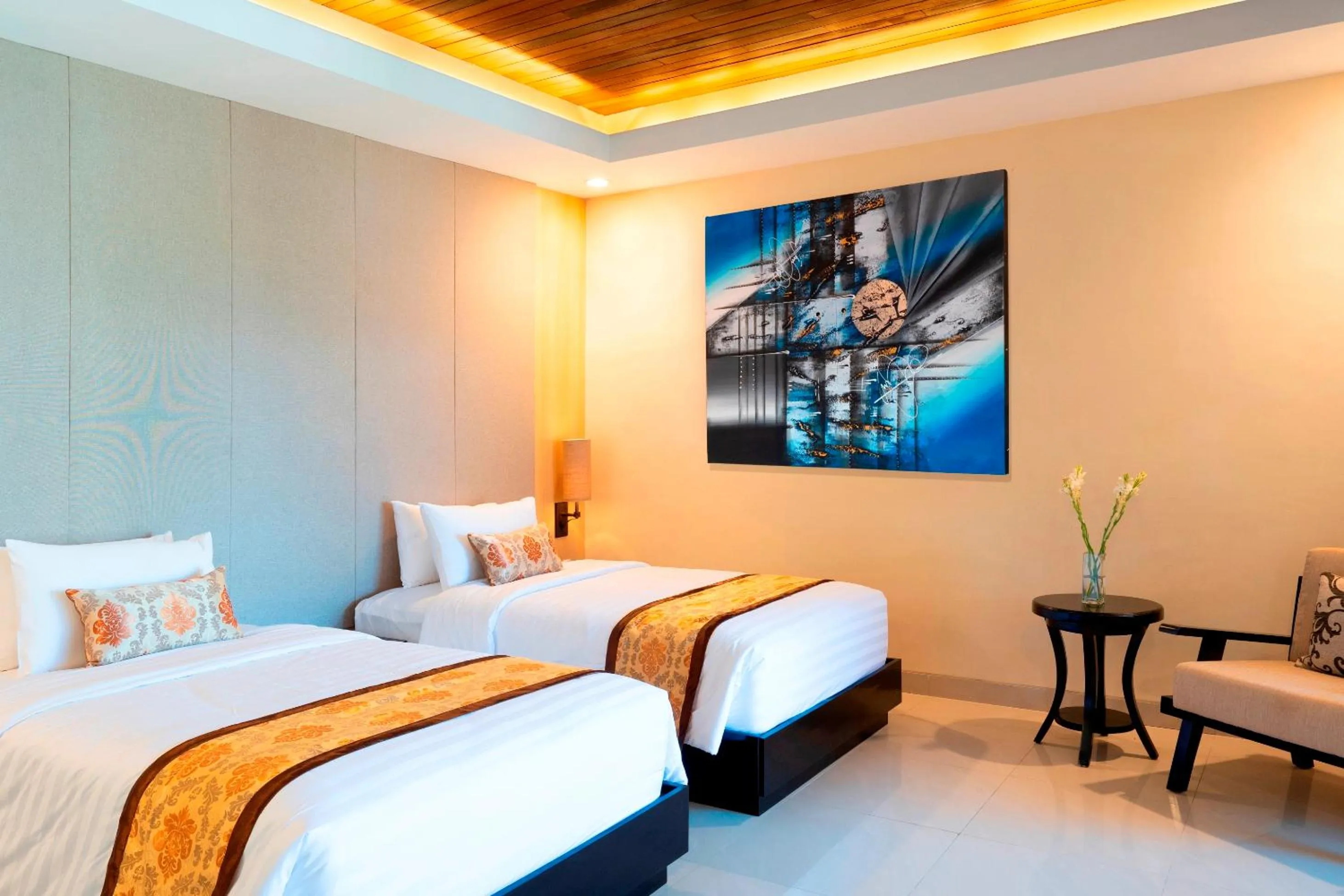 Bed in La Paradis Villa