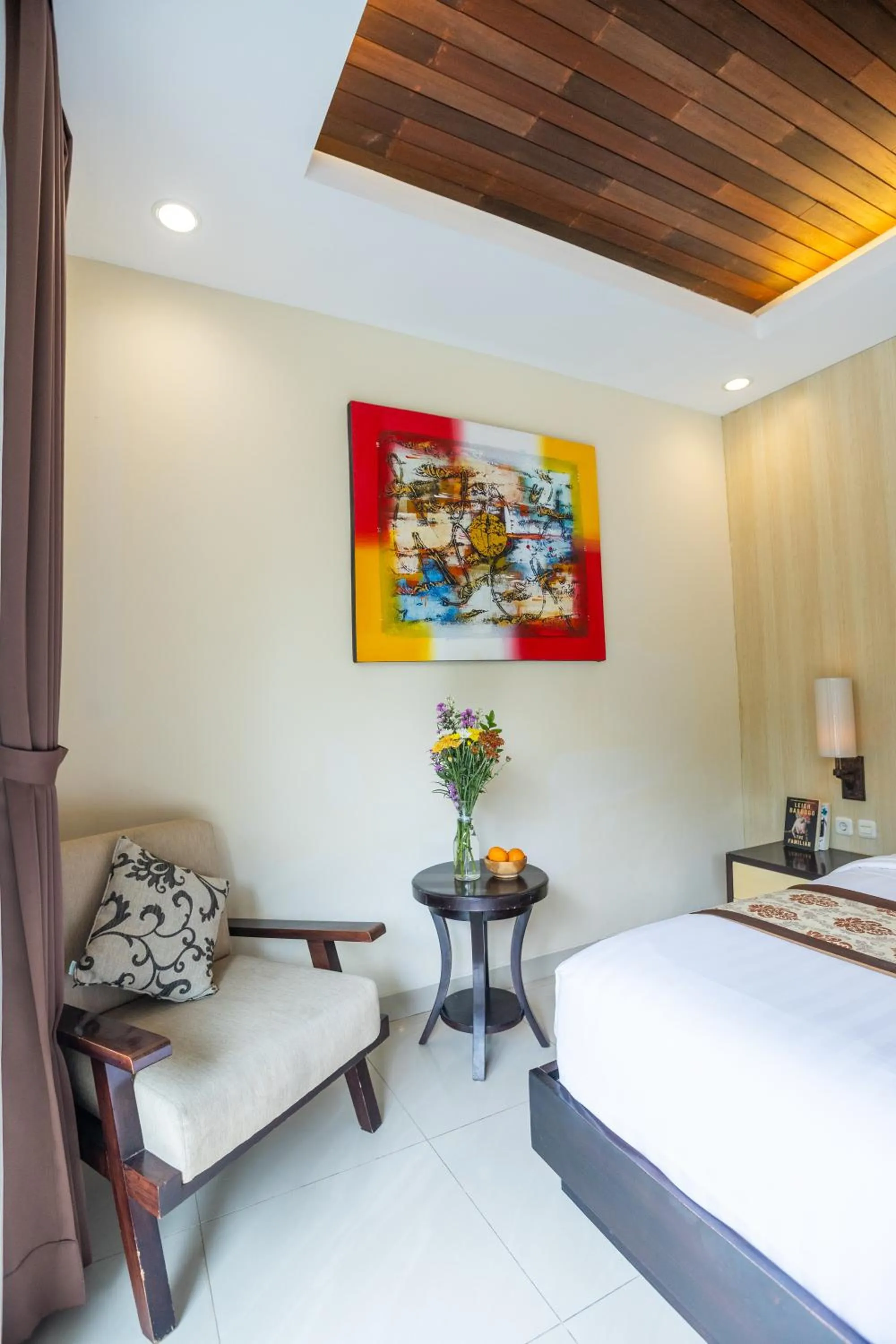 Decorative detail, Bed in La Paradis Villa