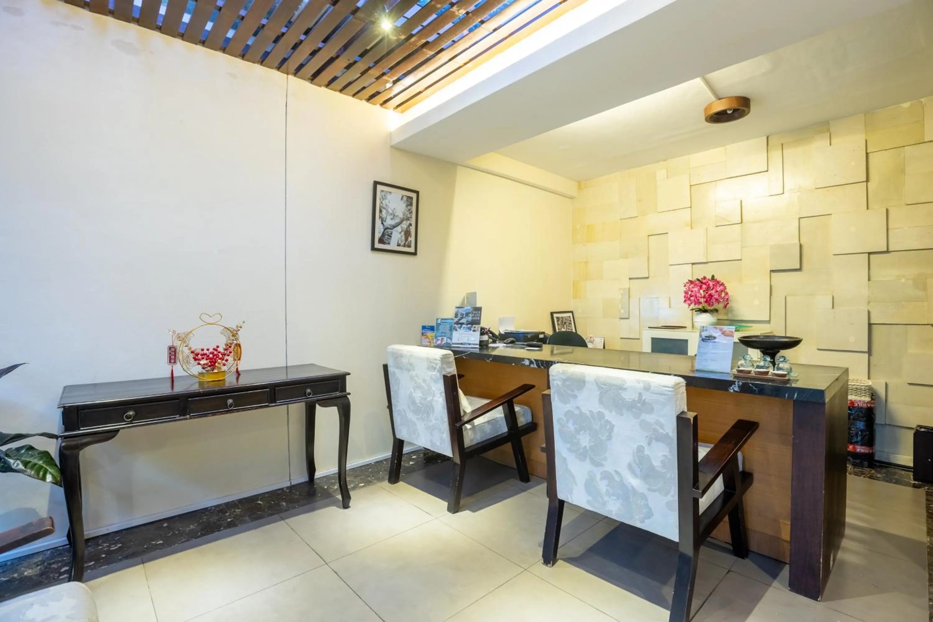 Lobby or reception in La Paradis Villa