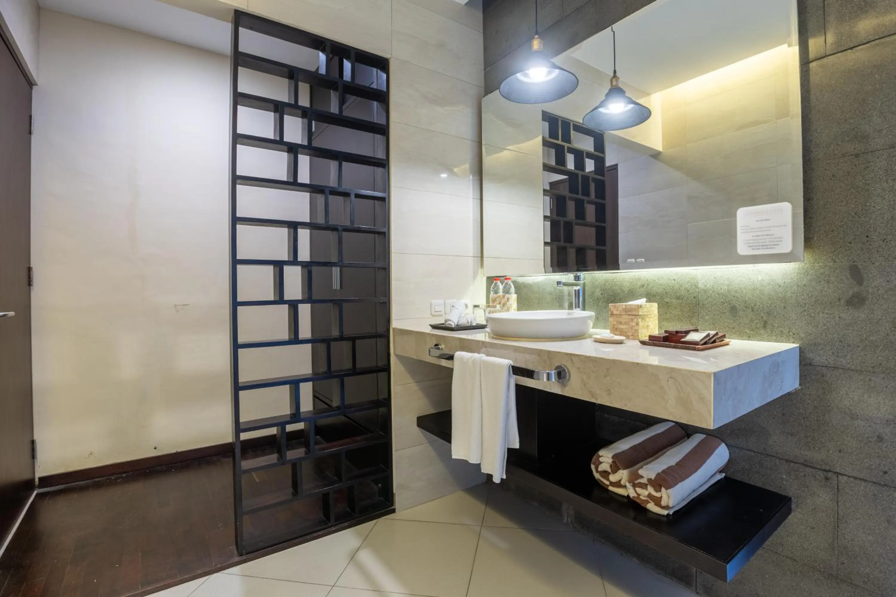 towels in La Paradis Villa