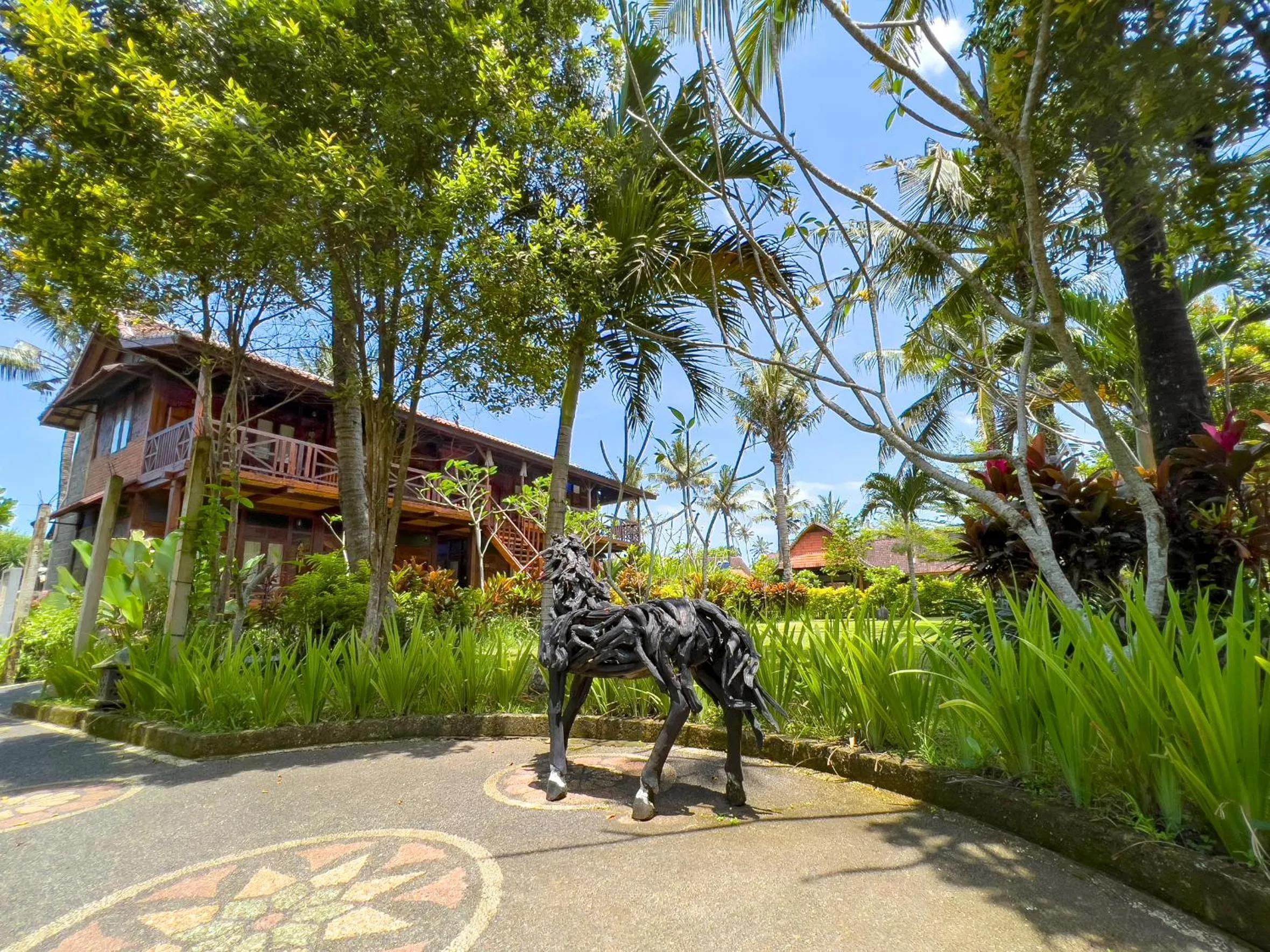 Property building in Pondok Pitaya Balian Hotel