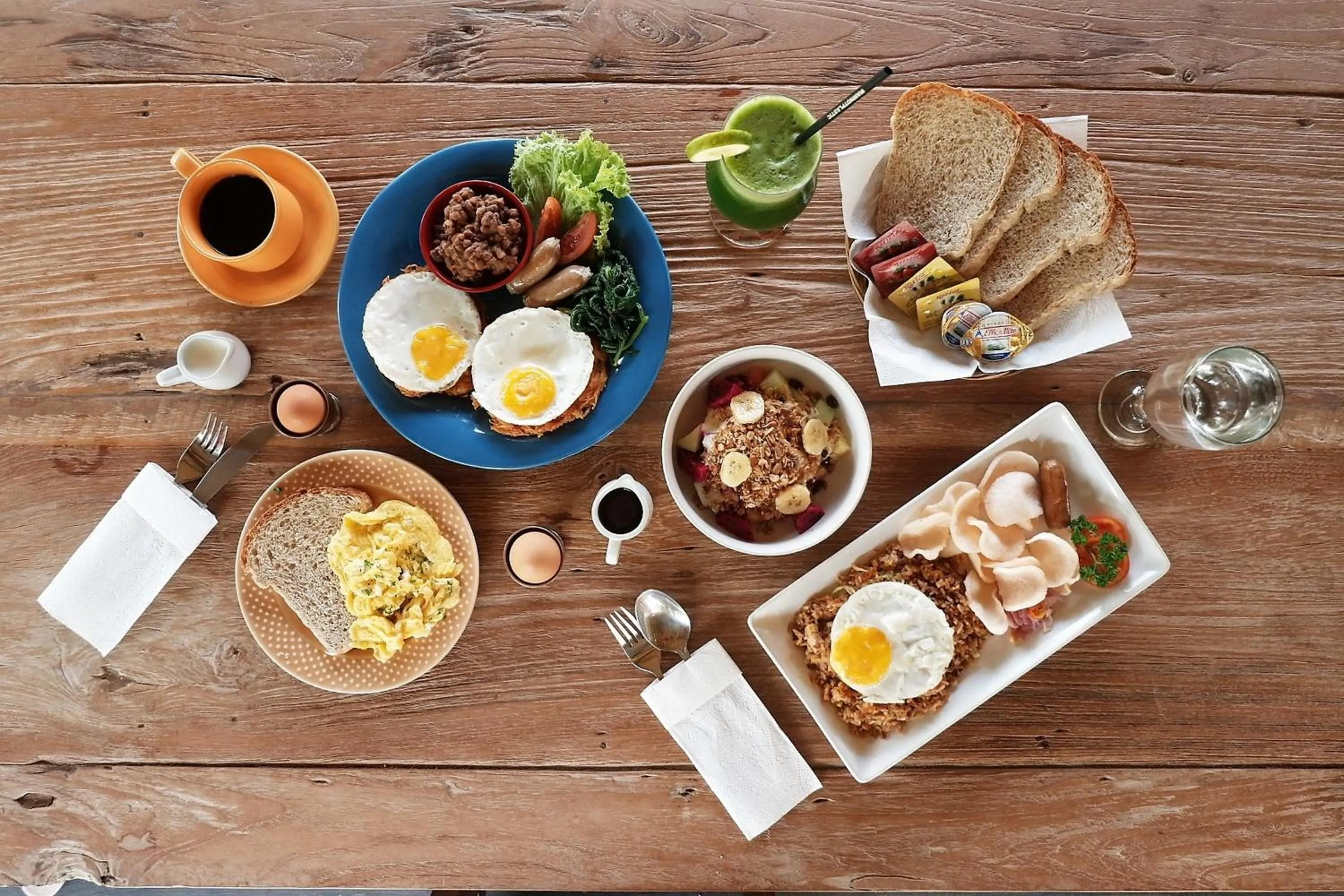 Breakfast in Pondok Pitaya Balian Hotel