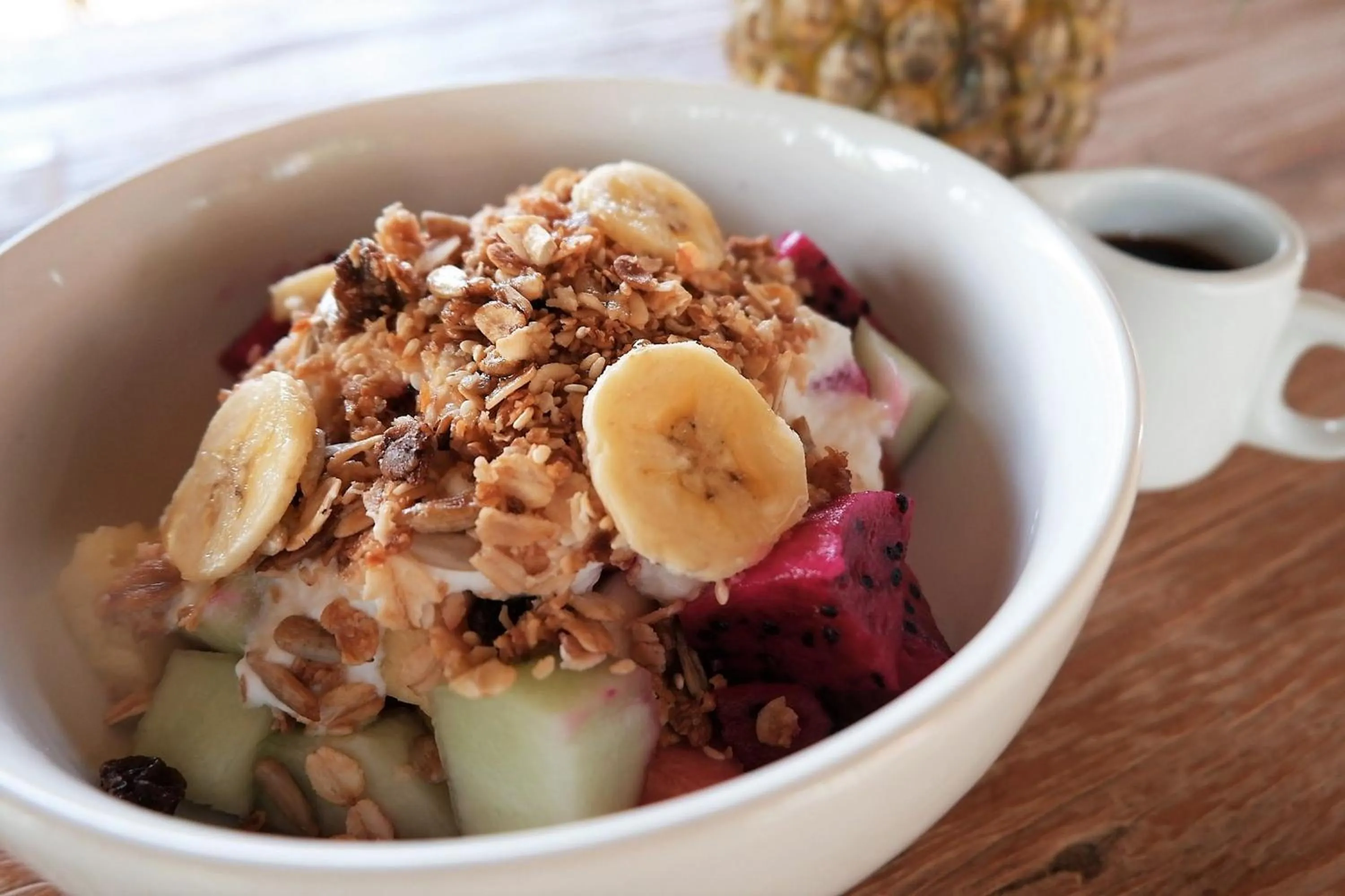 Breakfast in Pondok Pitaya Balian Hotel