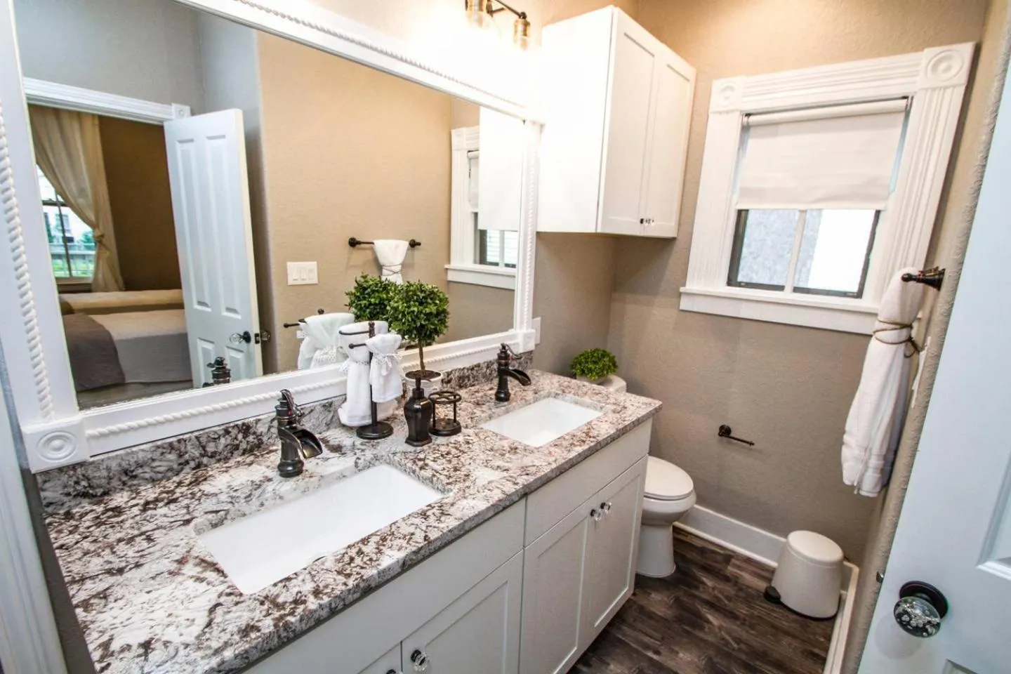 Toilet in Wyoming St Restored Historic 2BR/1BA Downtown