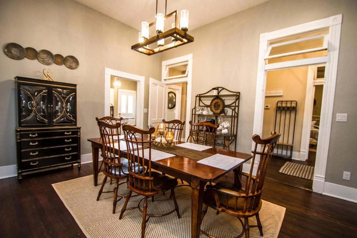 Dining area in Wyoming St Restored Historic 2BR/1BA Downtown