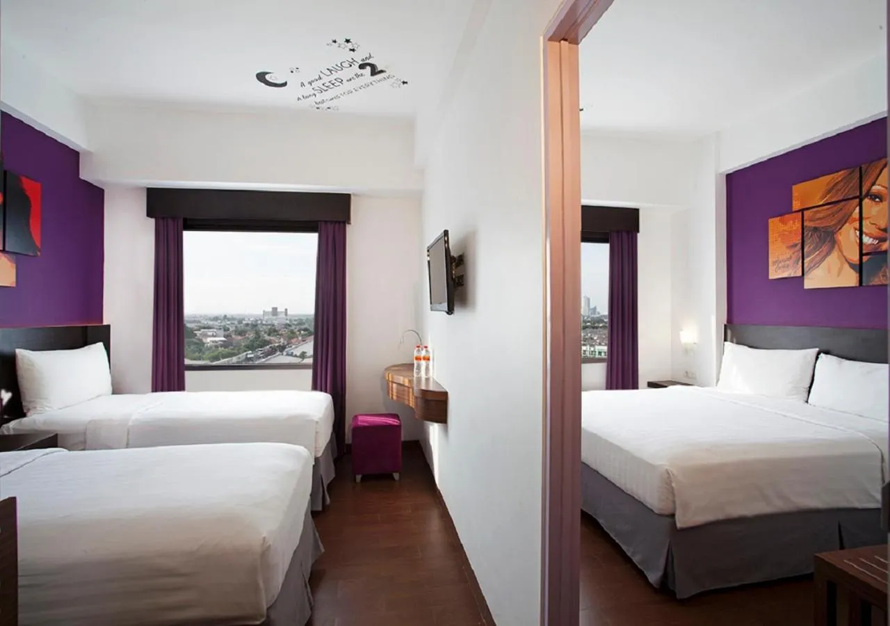 Property building, Bed in Fame Hotel Gading Serpong