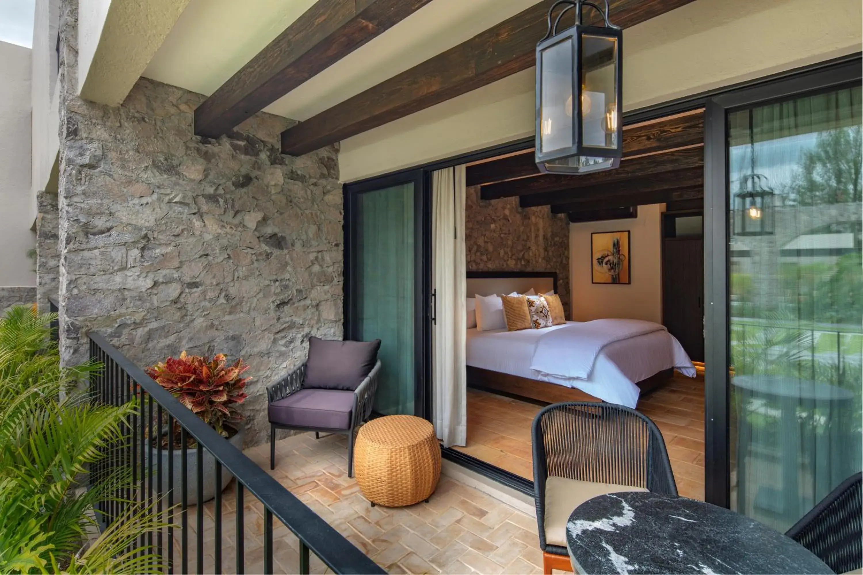 King Room with Balcony in Hacienda Santo Cristo Hotel & Spa - Adults Only King Room with Balcony in Hacienda Santo Cristo Hotel & Spa - Adults Only