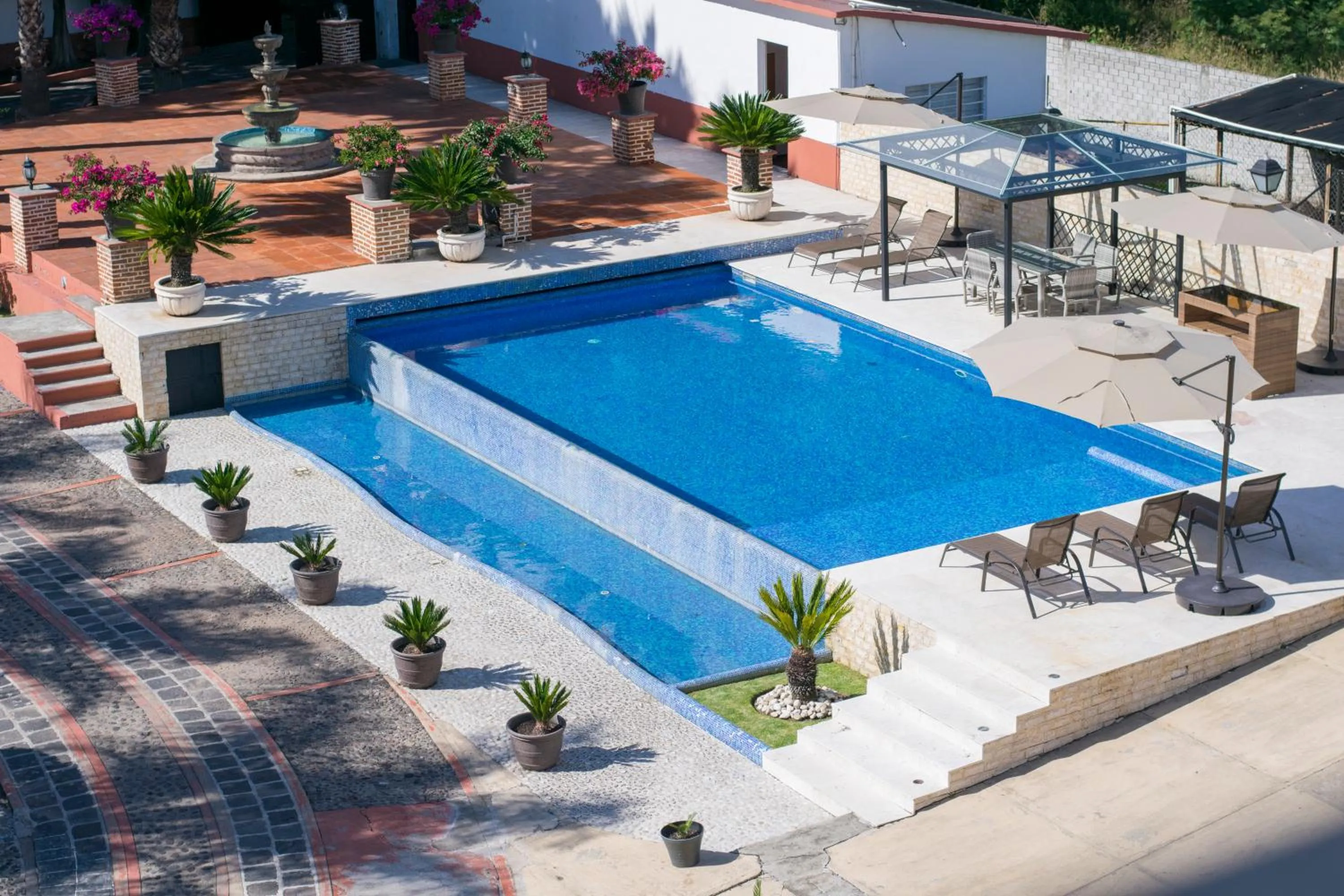 Swimming pool in Hacienda Santo Cristo Hotel & Spa - Adults Only