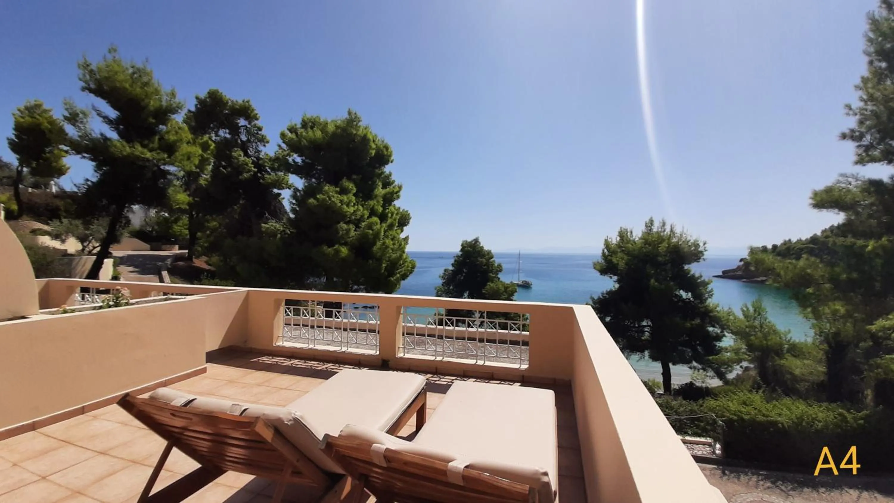 Balcony/Terrace in Alonissos Beach Bungalows And Suites Hotel