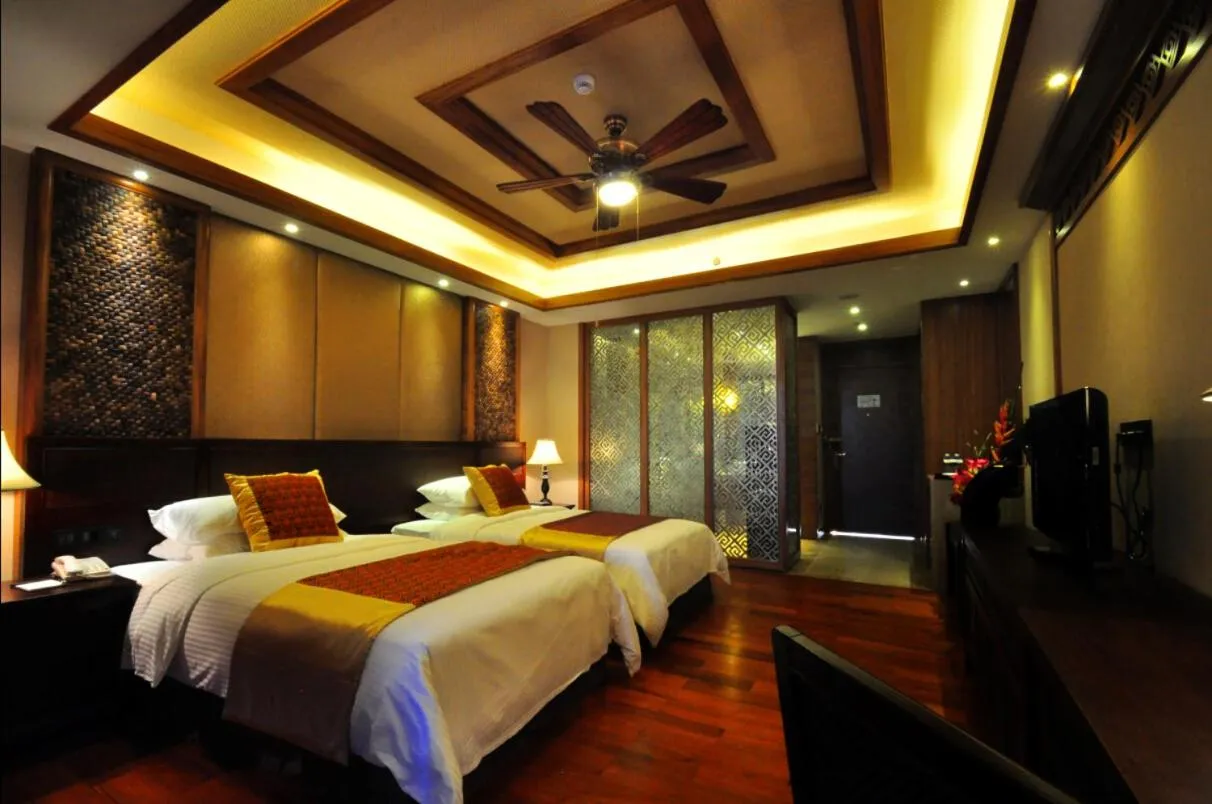 Bed in ZhongAo Hotel Shimei Bay