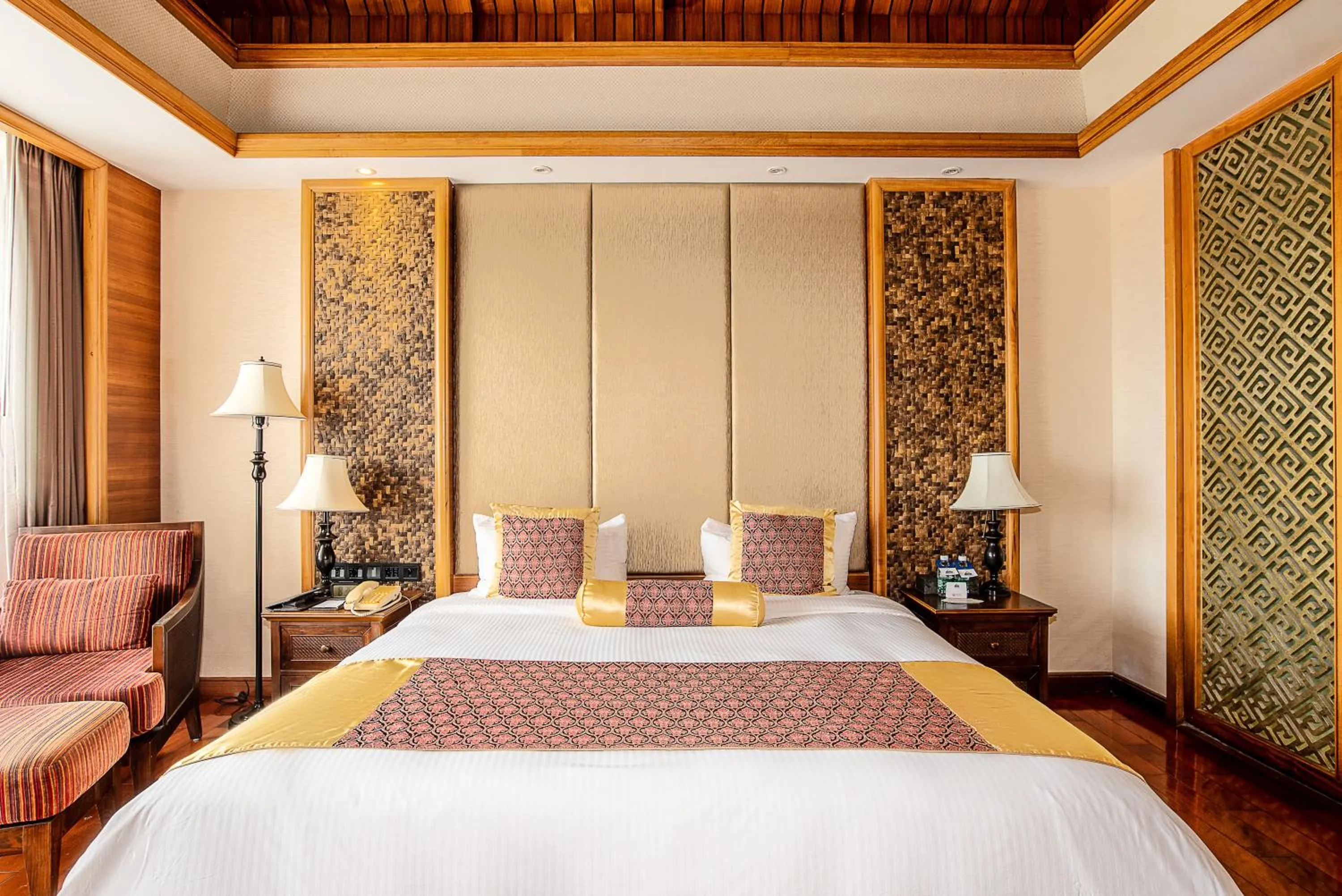 Bed in ZhongAo Hotel Shimei Bay