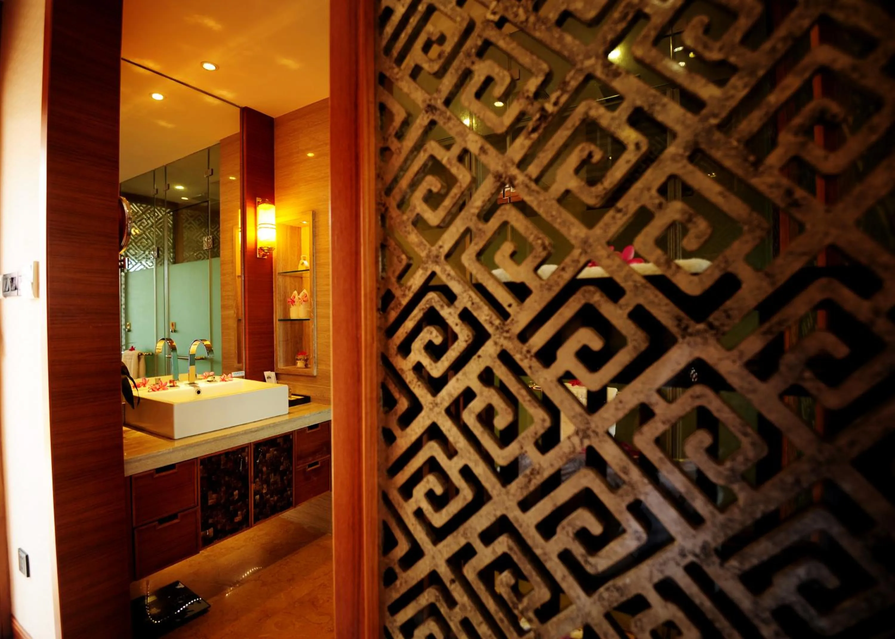 Bathroom in ZhongAo Hotel Shimei Bay