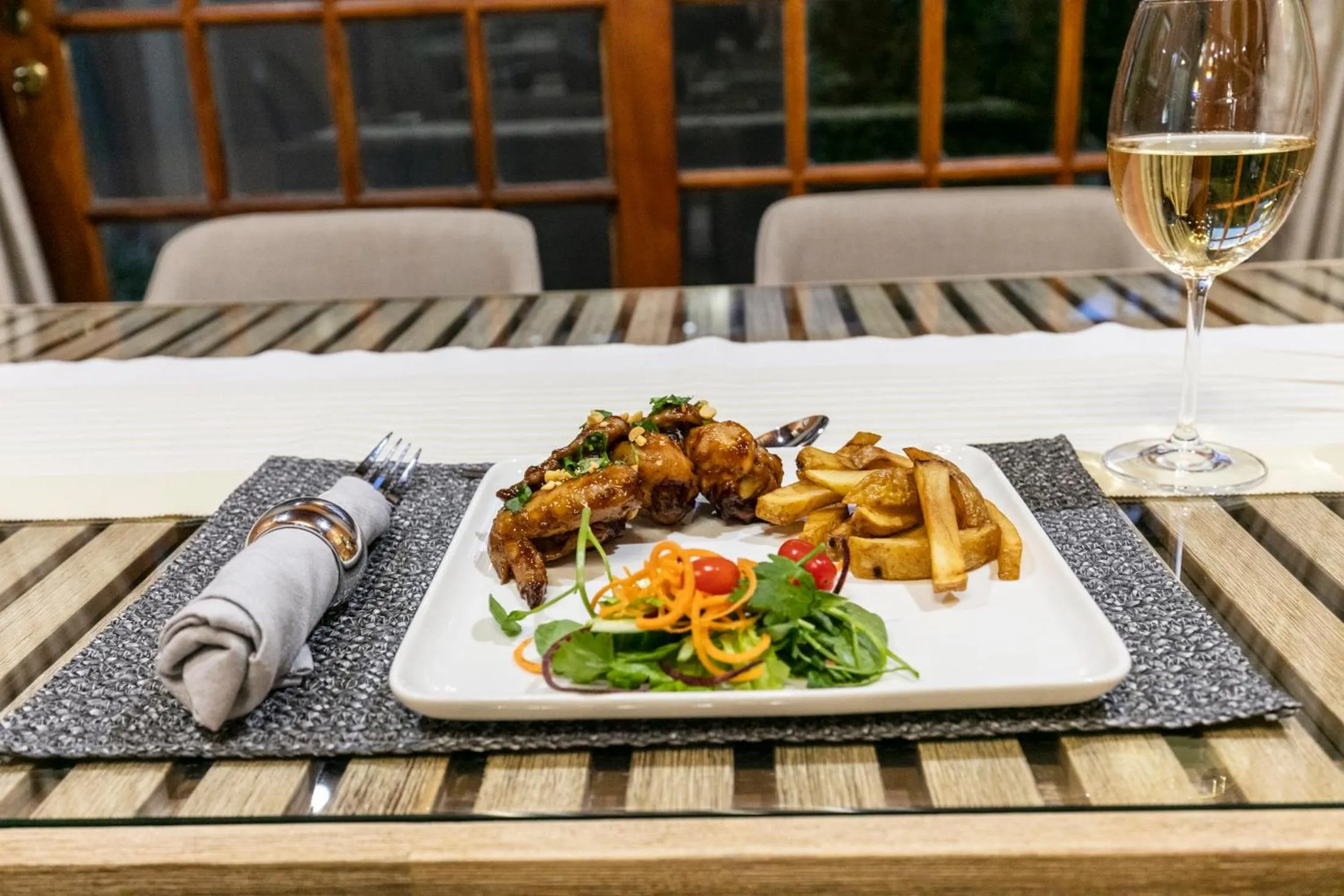 Food close-up in Orchid Luxury Boutique Guesthouse