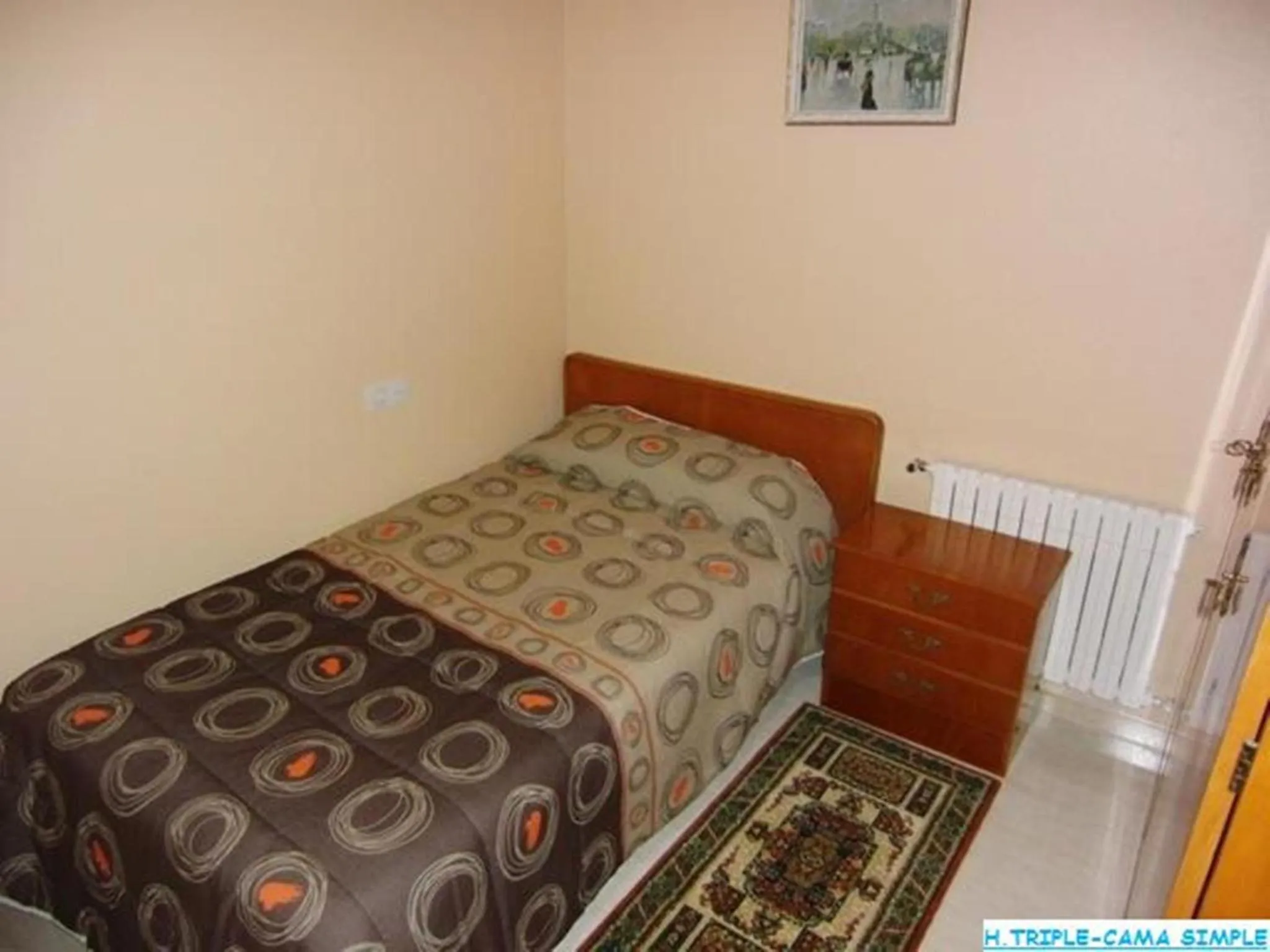 Bed in Hotel Galicia