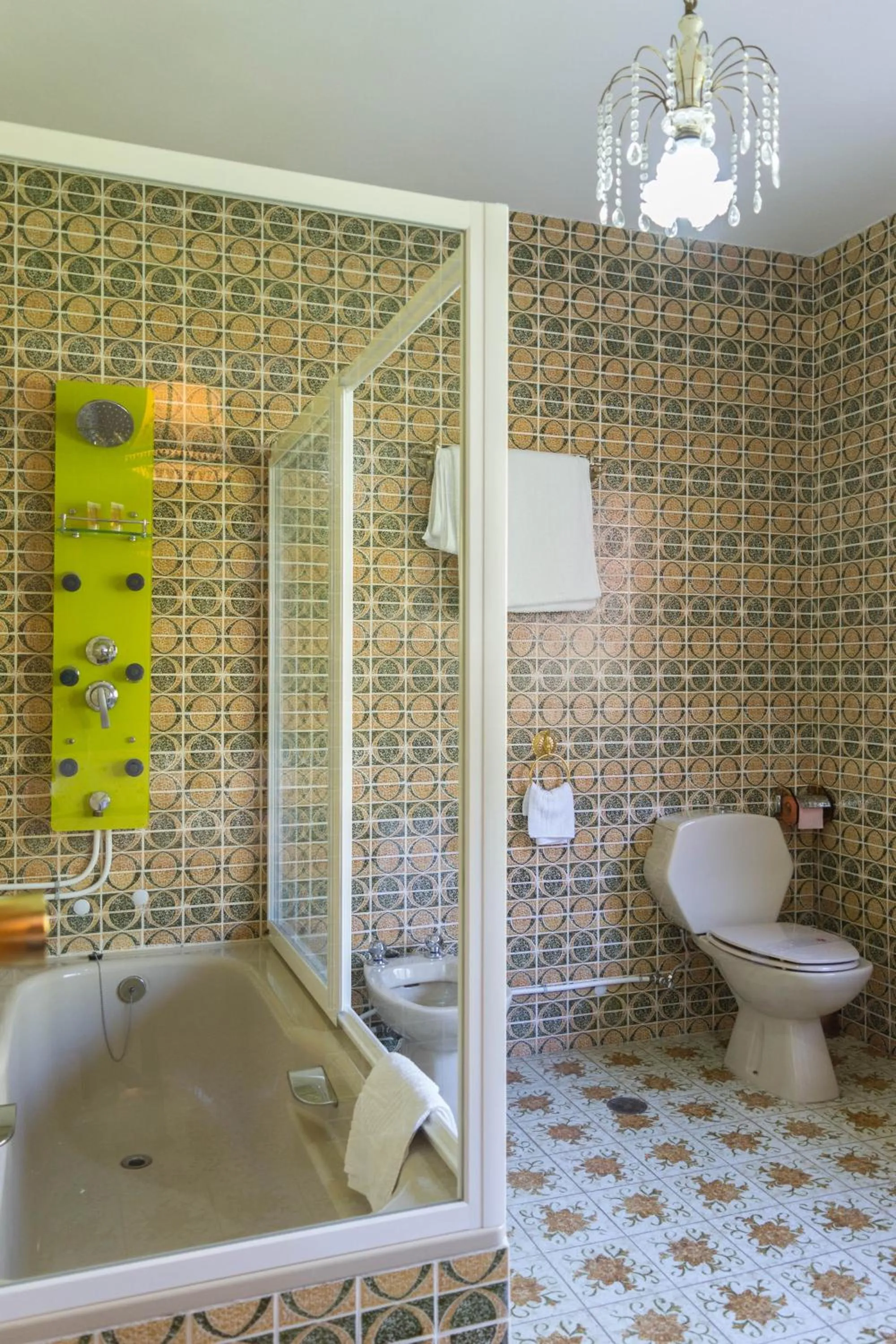 Bathroom in Hotel Galicia