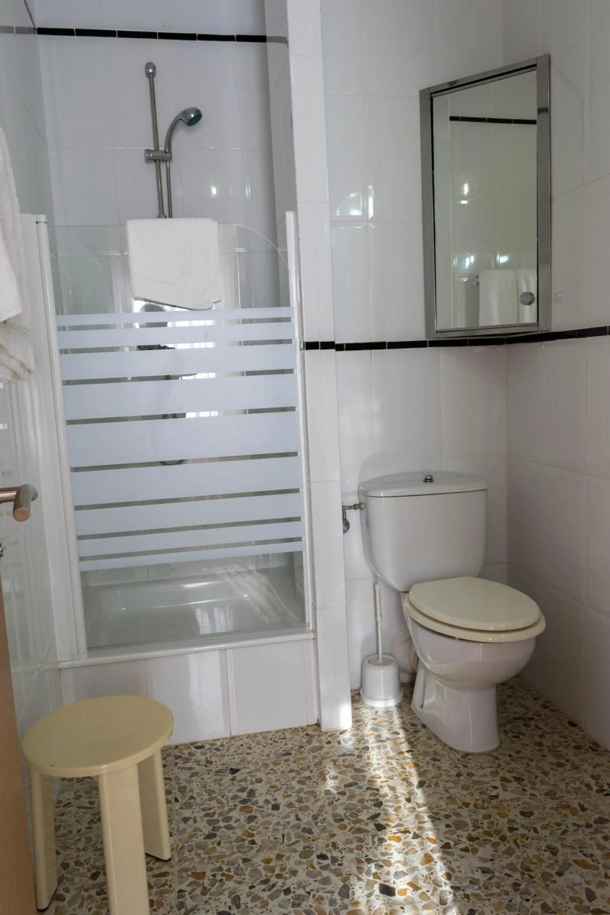 Bathroom in Hotel Galicia